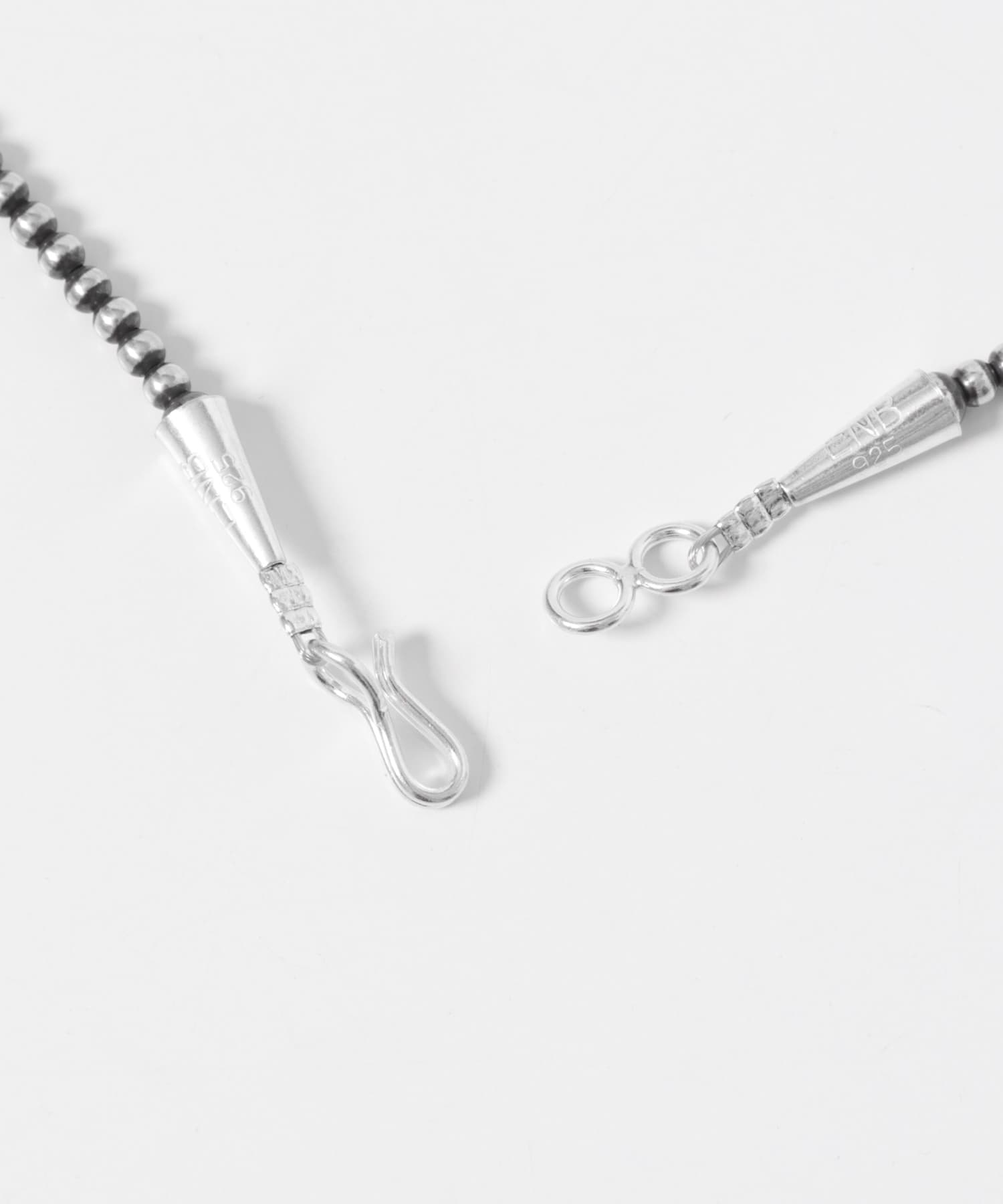 ERICKA NICOLAS BEGAY　PLAIN DESIGN NECKLACE 70 OXIDIZED 70