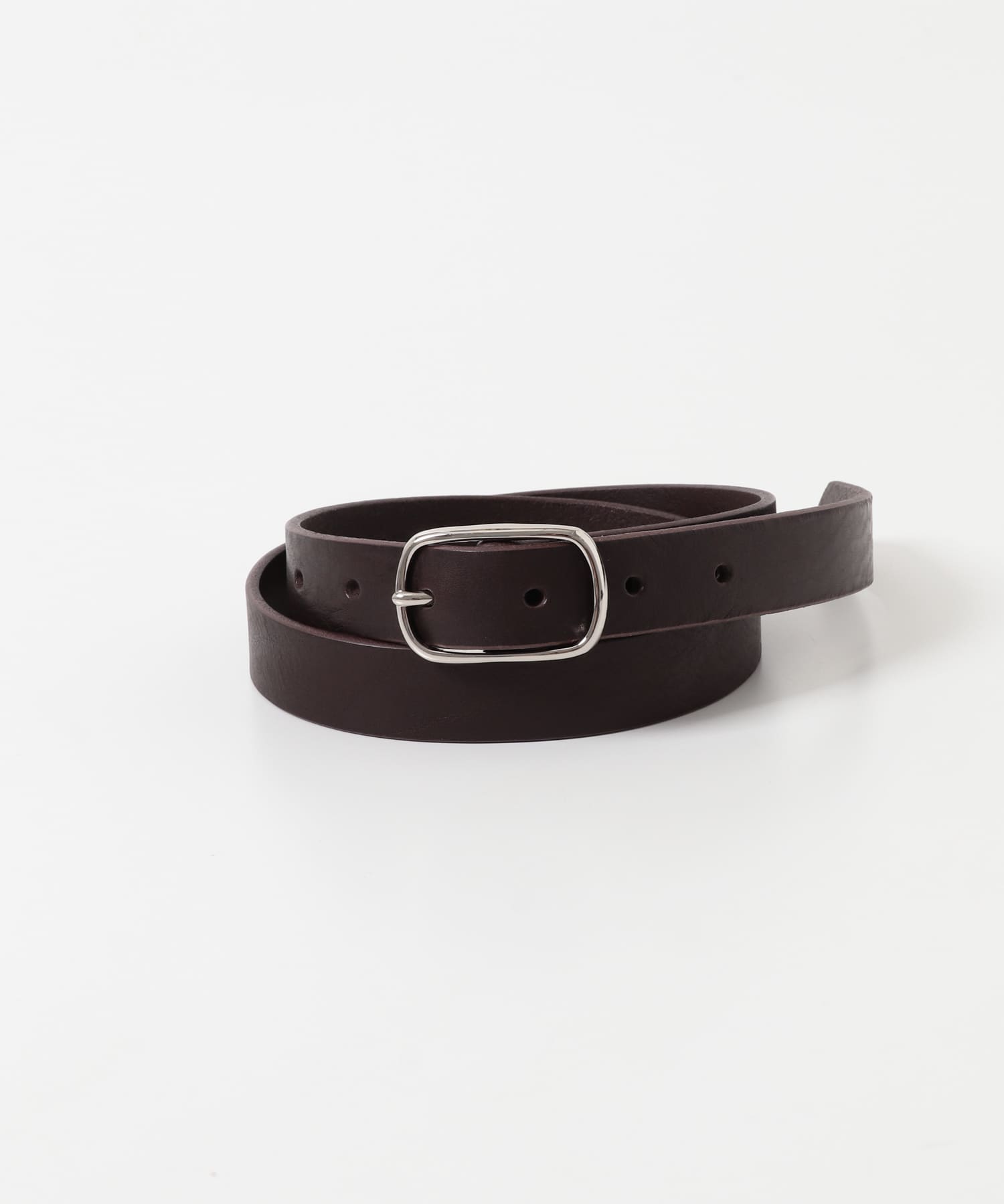 UNDECORATED　LEATHER BELT