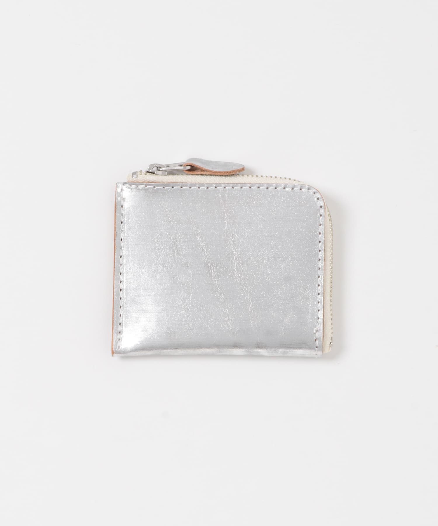 MASTER&Co.　SILVERLEATHER MINI WALLET SILVER Free