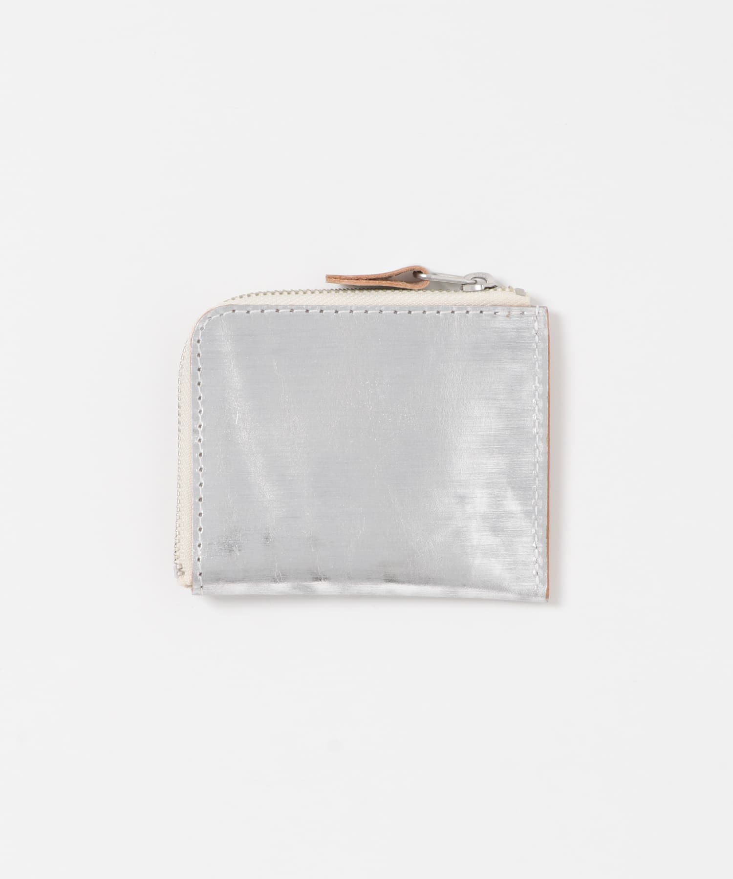 MASTER&Co.　SILVERLEATHER MINI WALLET SILVER Free