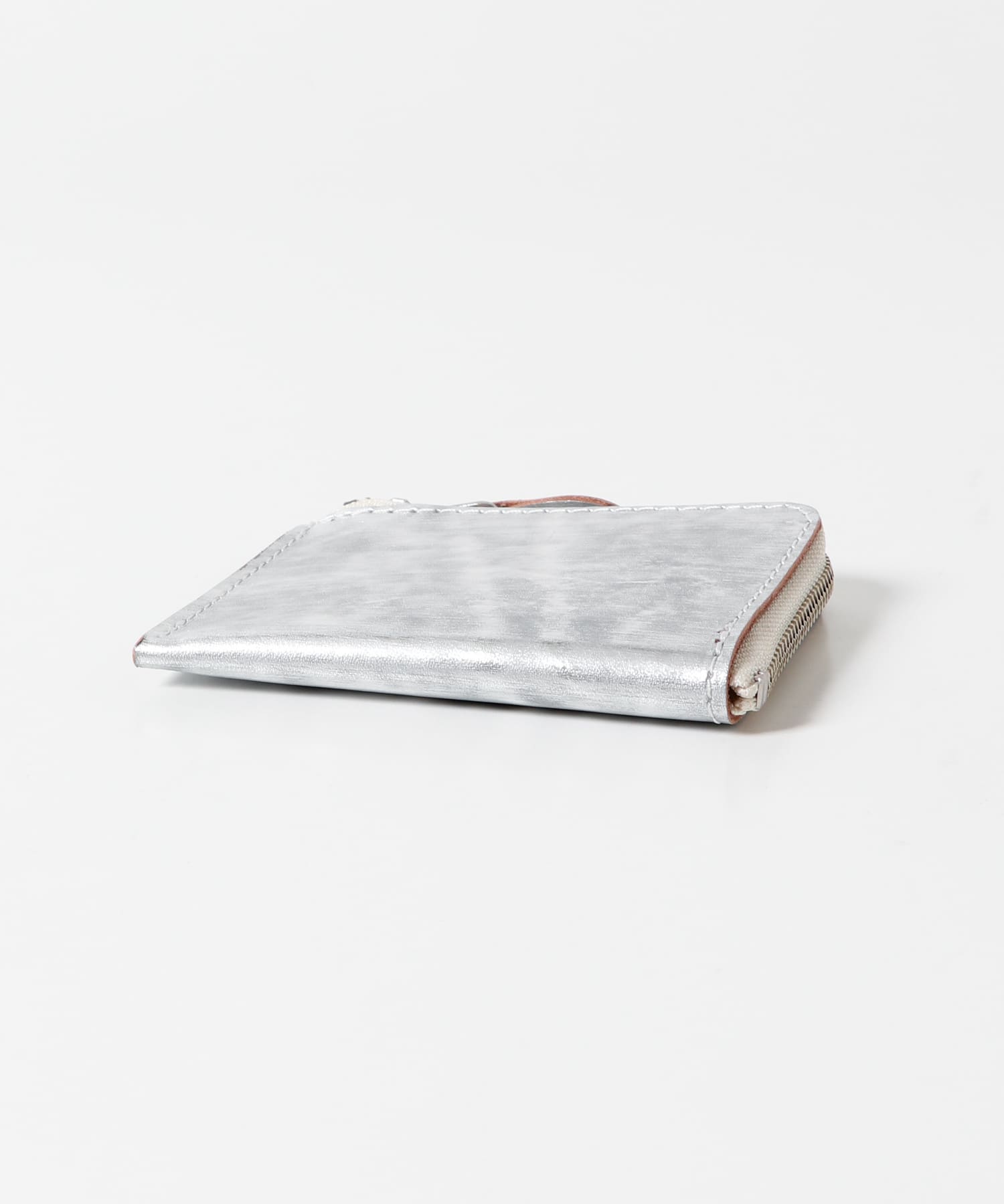 MASTER&Co.　SILVERLEATHER MINI WALLET SILVER Free