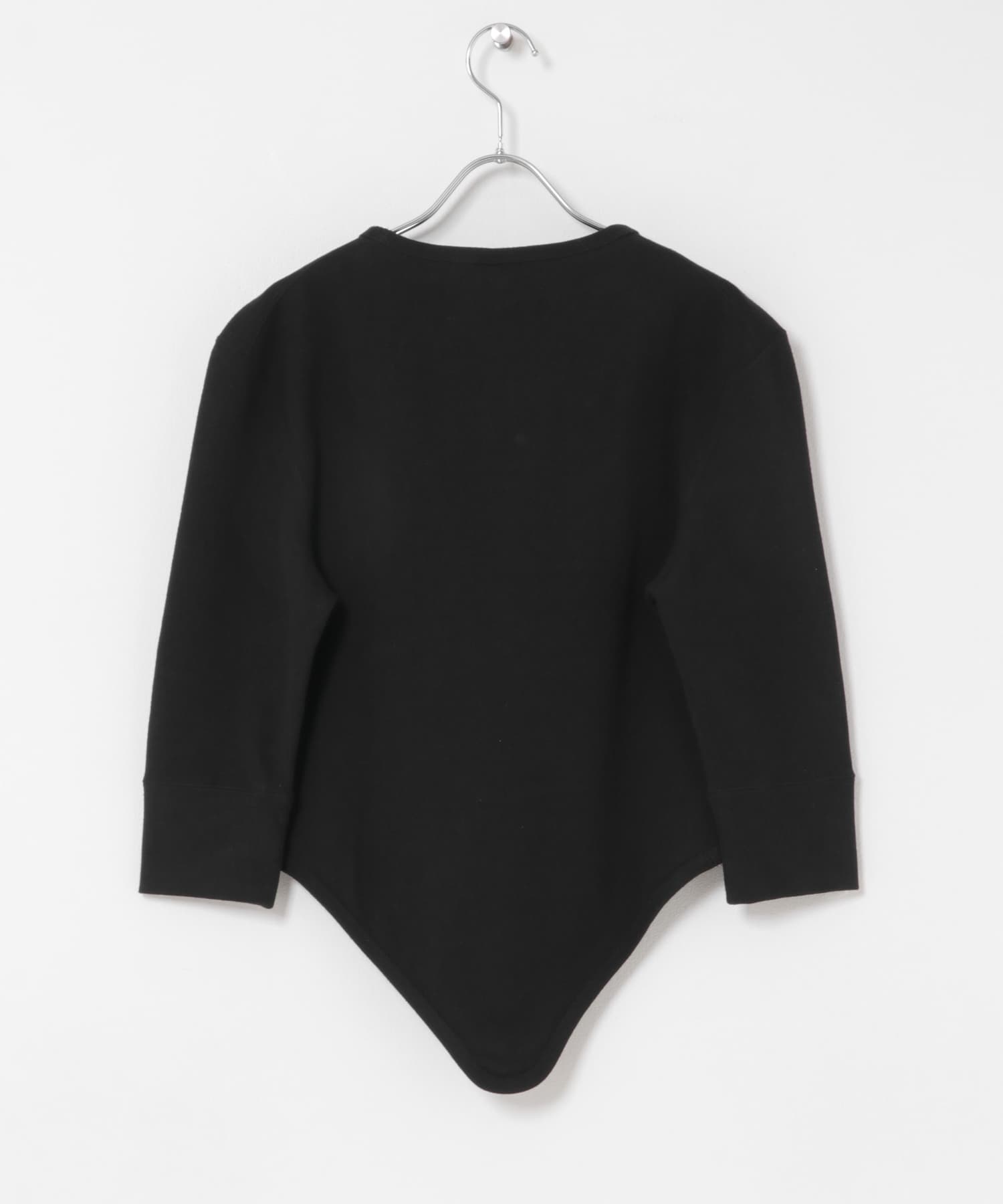 pan　BEAR JERSEY TAIL TOPS BLACK M