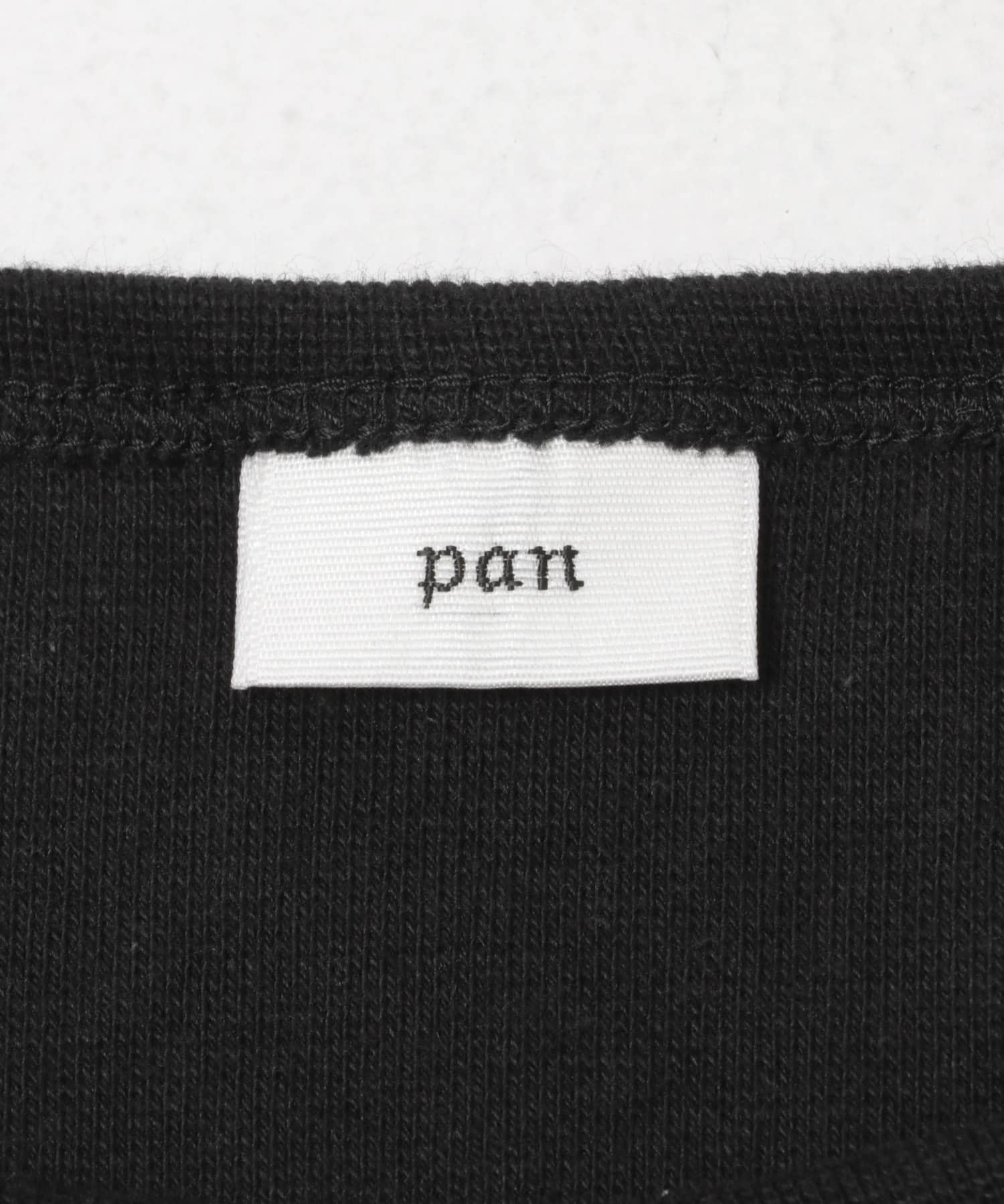 pan　BEAR JERSEY TAIL TOPS BLACK M
