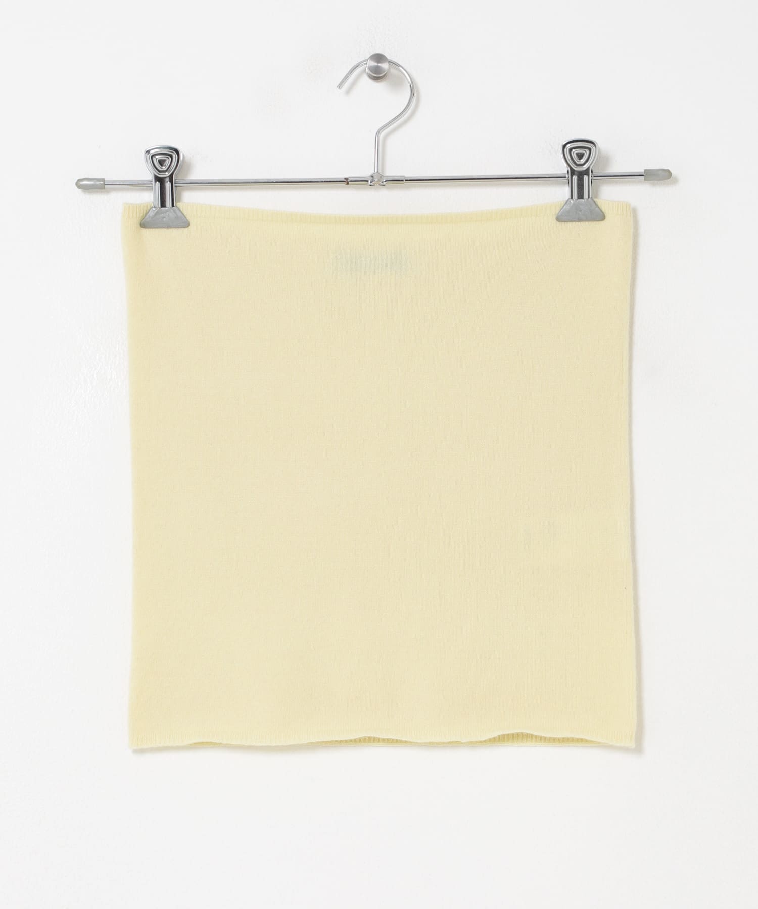 YLEVE　CASHMERE KNIT TUBE TOP