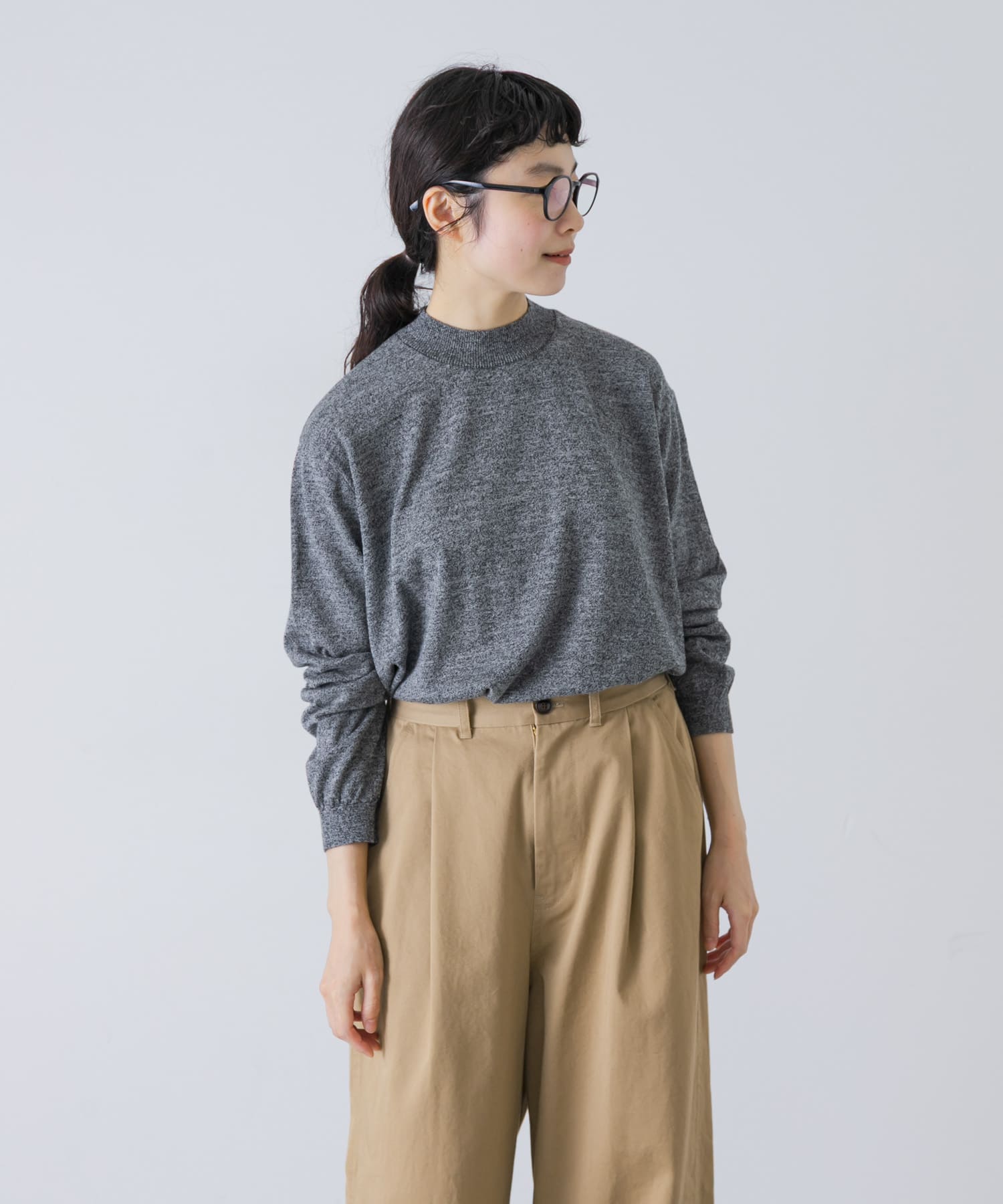 MEYAME　MERINO WOOL COTTON KNIT