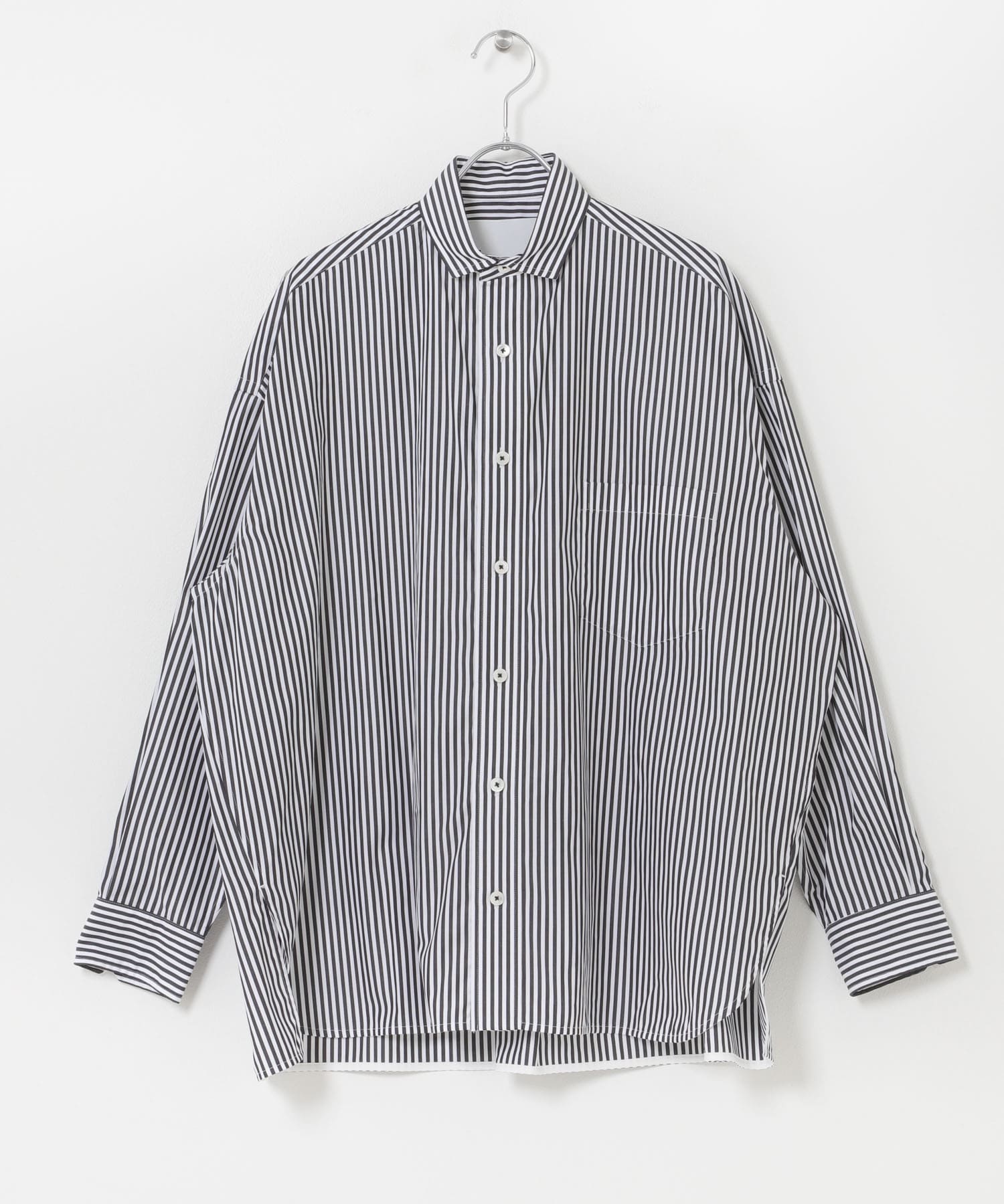 TICCA　スクエアビッグシャツ BLACK ST 1