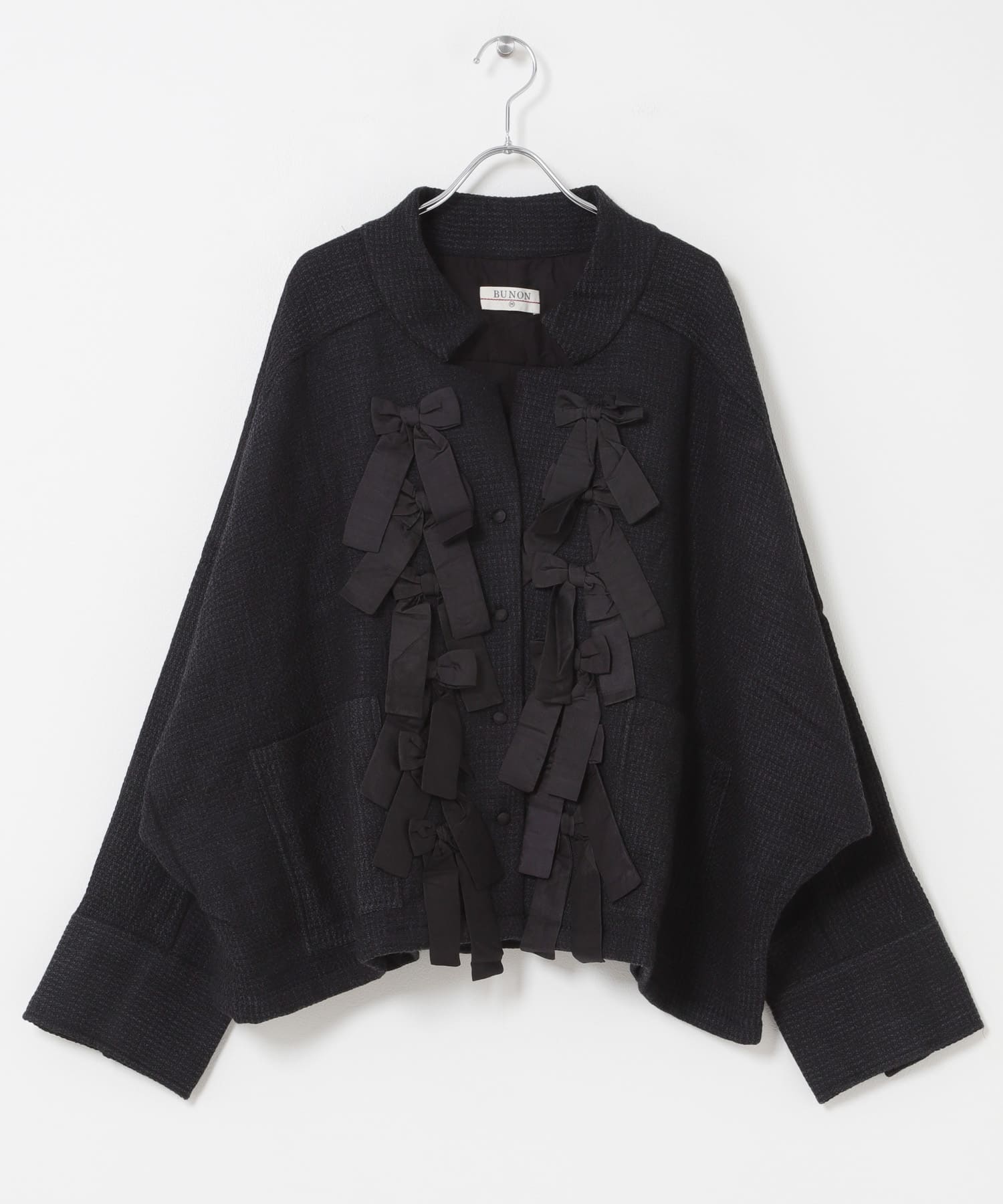 BUNON　RIBBON RAGLAN JACKET