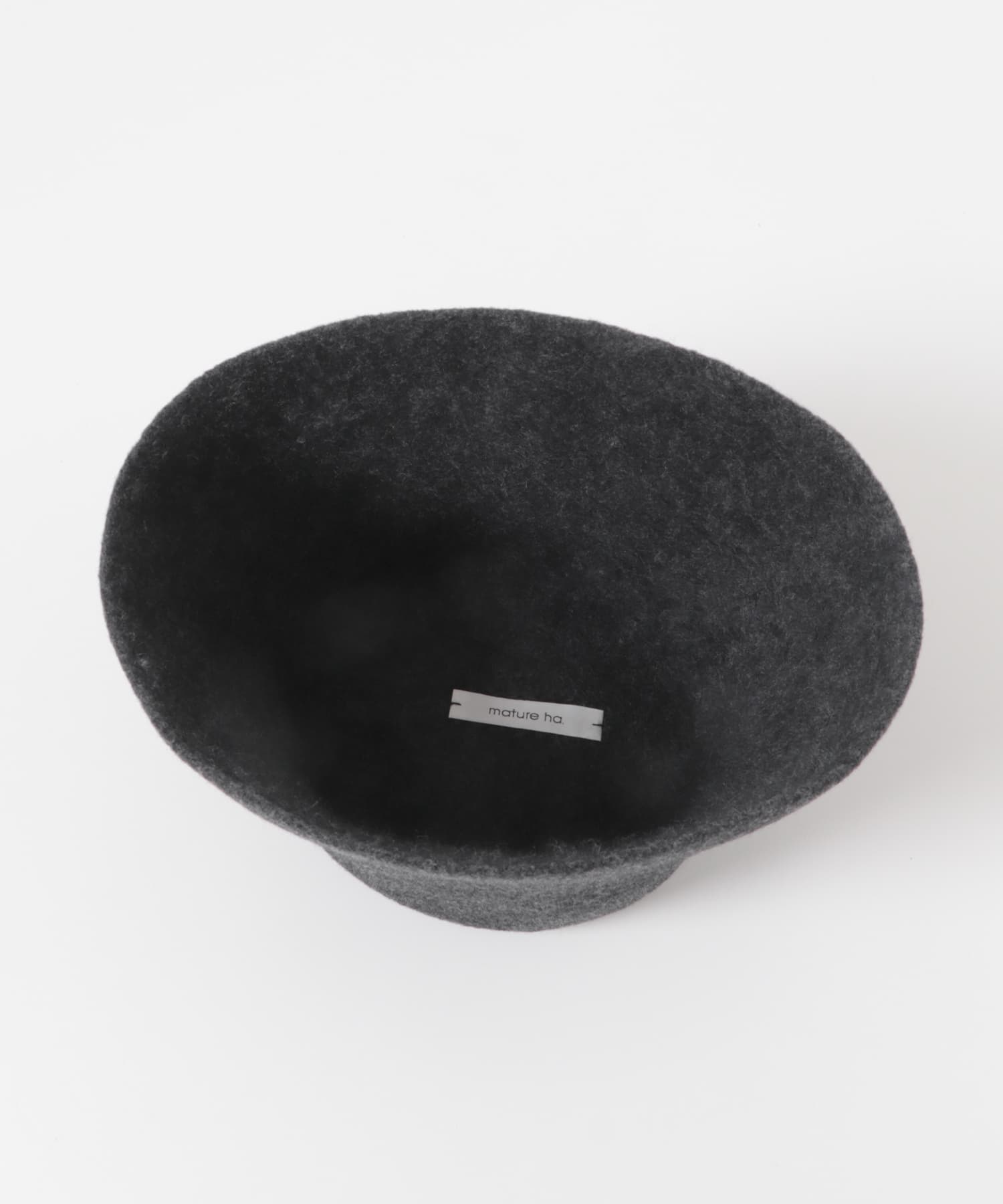 mature ha.　BELL HAT CASHMERE DARK CCL One