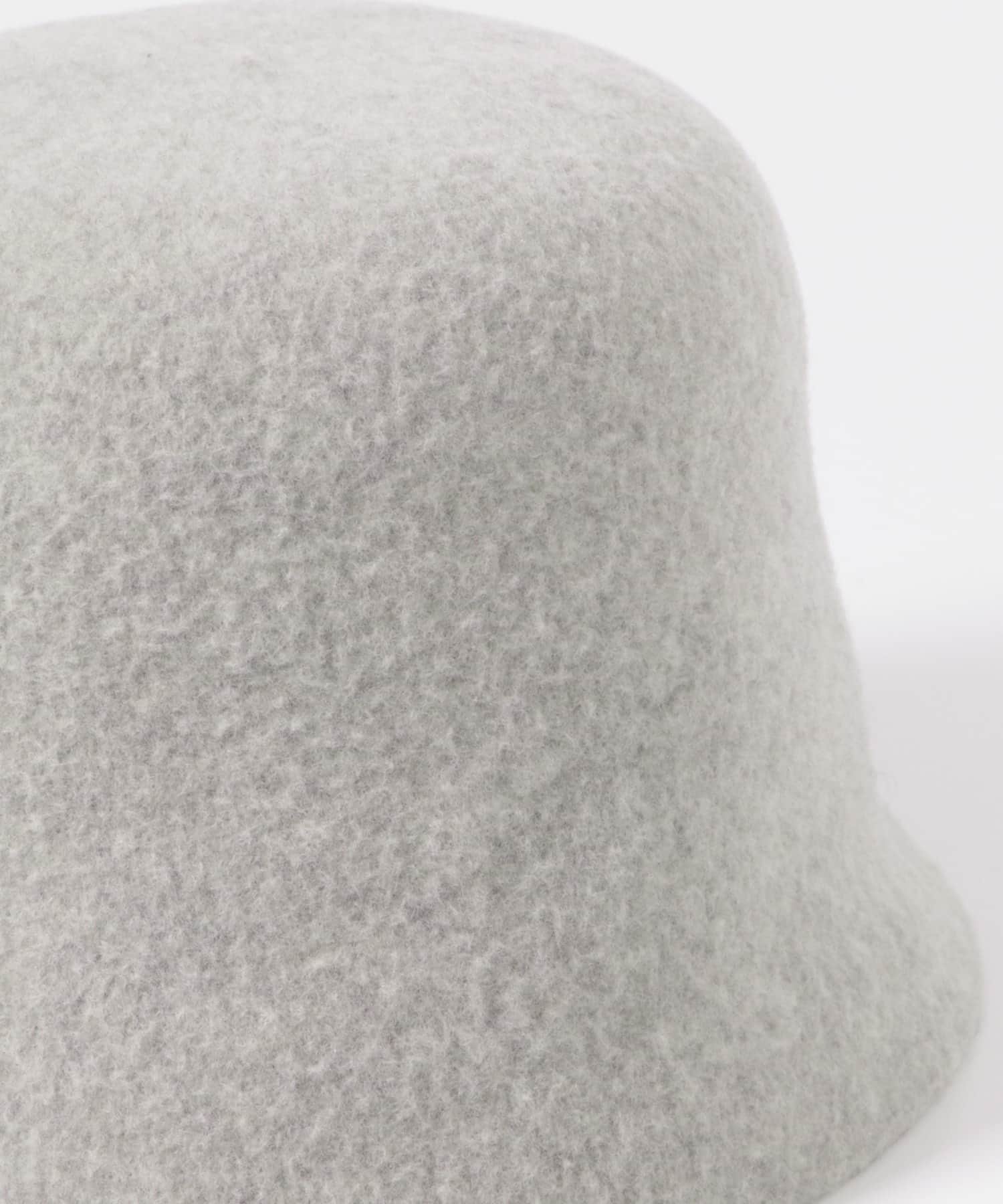 mature ha.　BELL HAT CASHMERE LIGHT GREY One