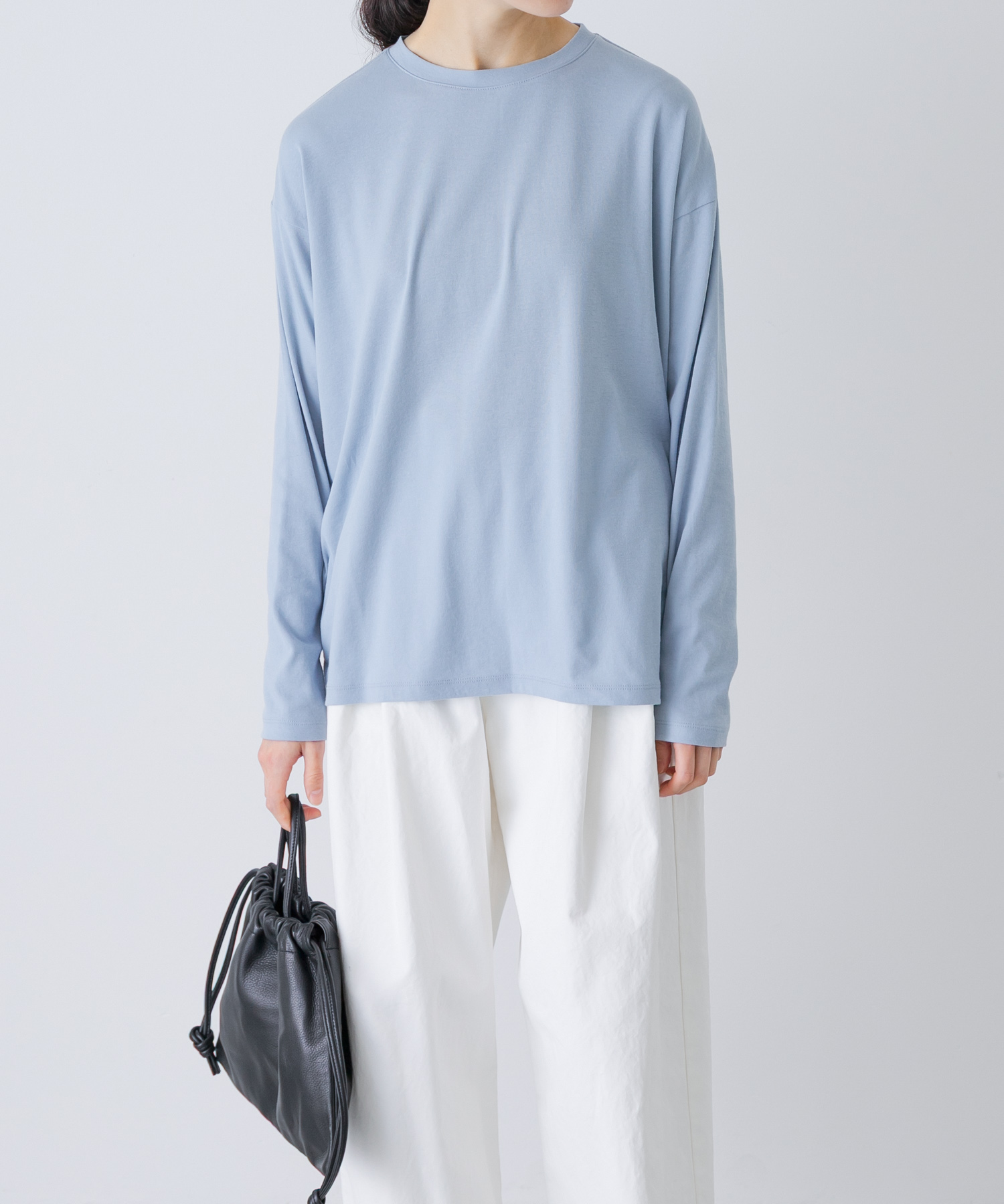 ドライコットンルーズカットソー