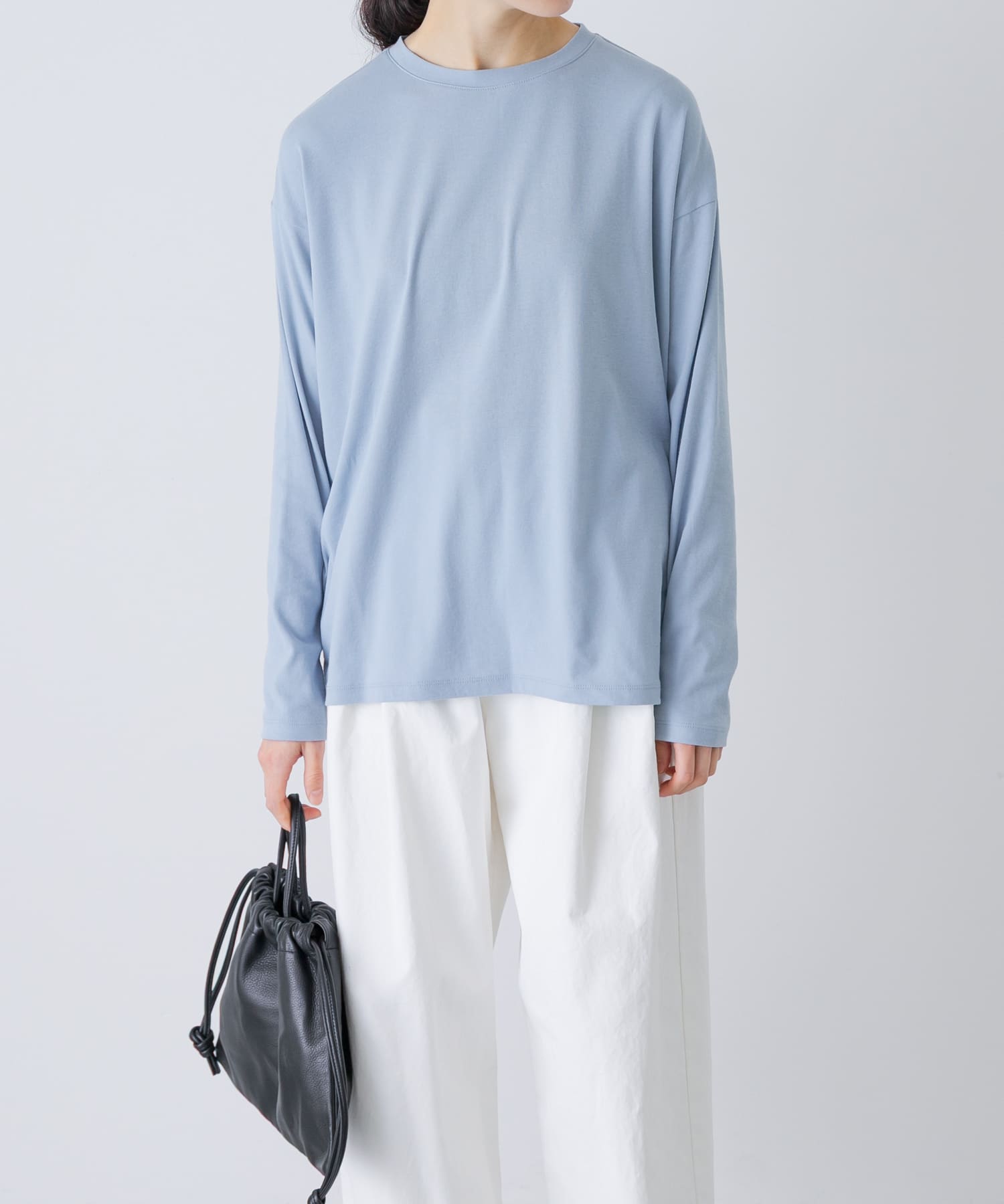 ドライコットンルーズカットソー