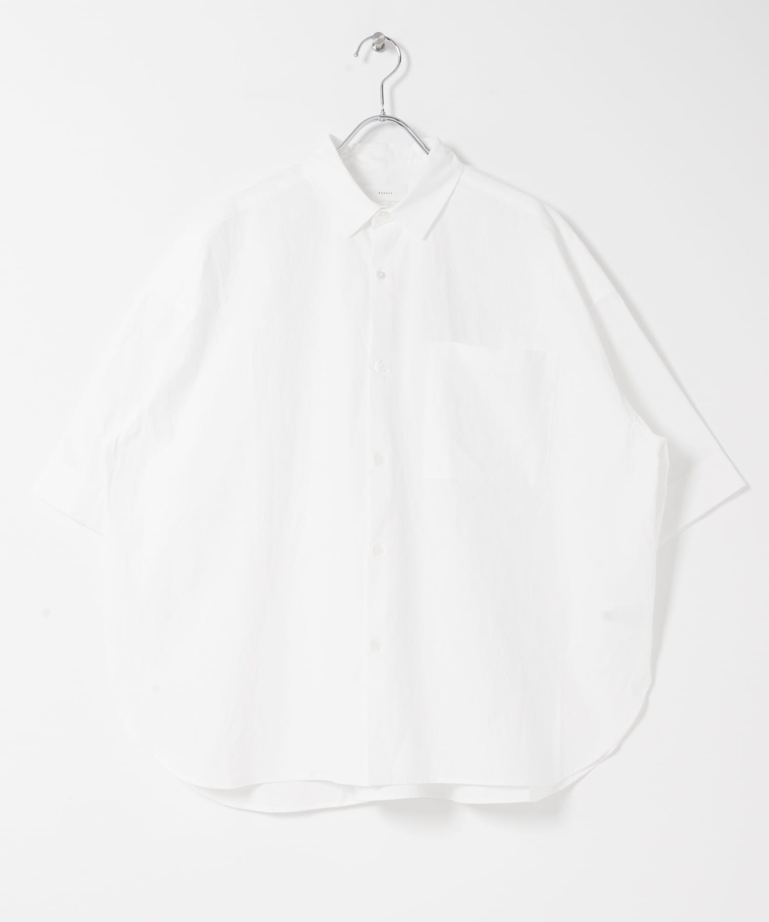 ワイドハーフスリーブシャツ OFF Free