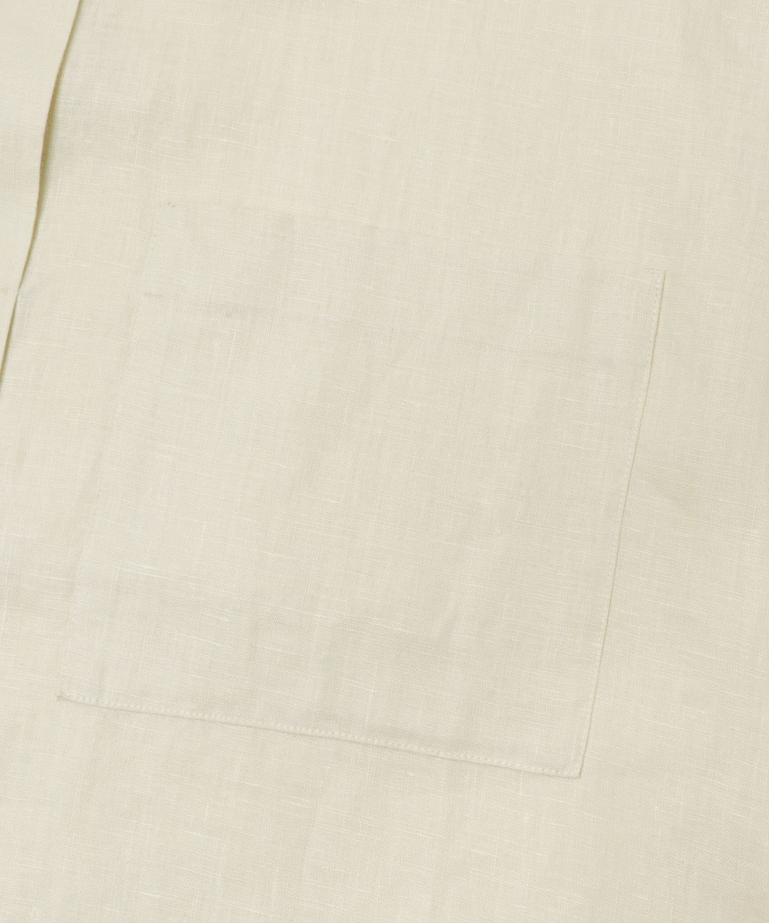 リネンダブルポケットワイドシャツ YELLOW Free