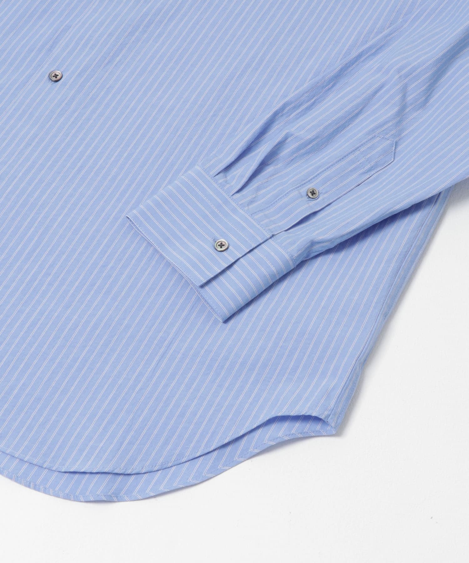 ハイツイストコットンレギュラーシャツ BLUE Free