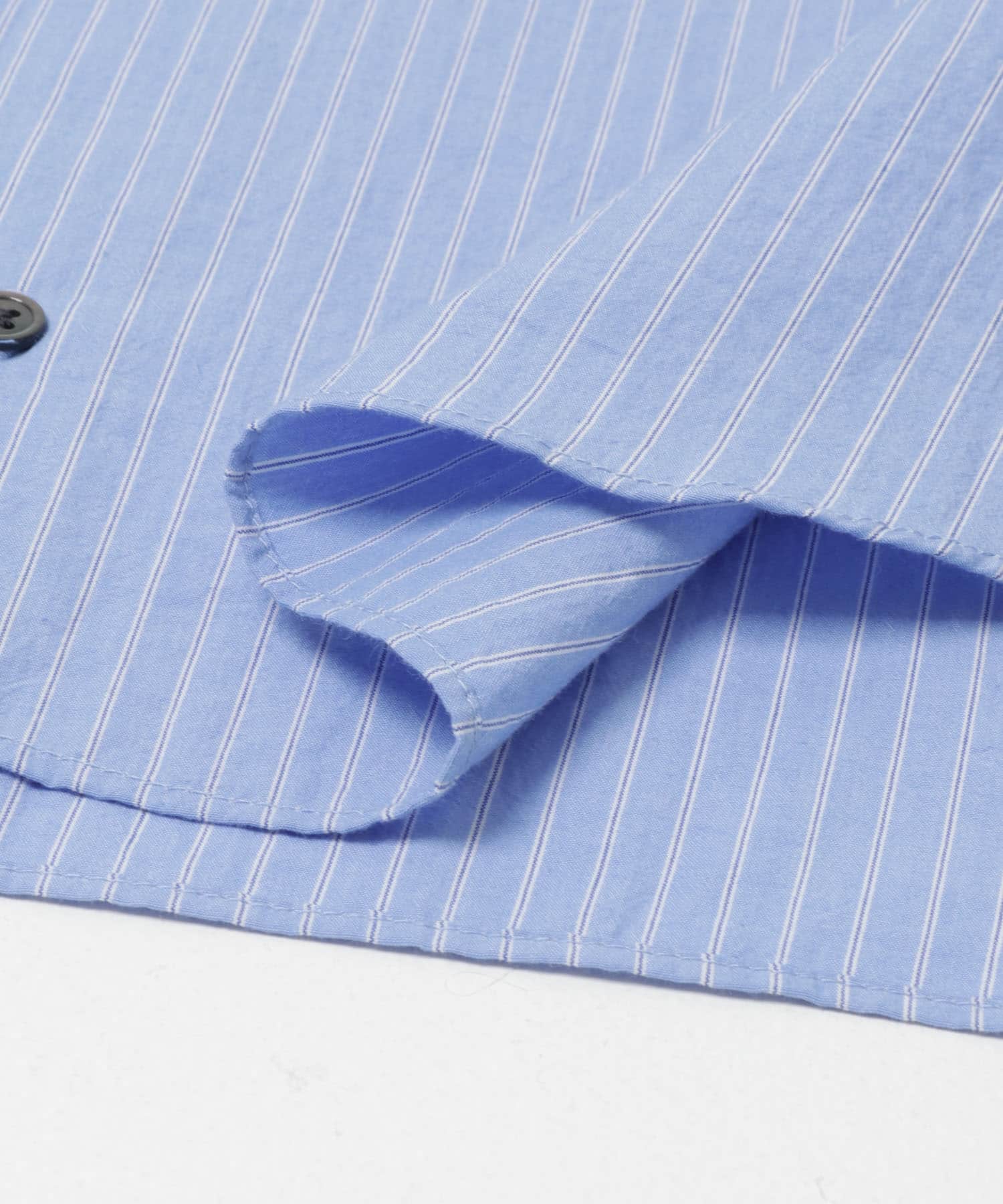 ハイツイストコットンレギュラーシャツ BLUE Free