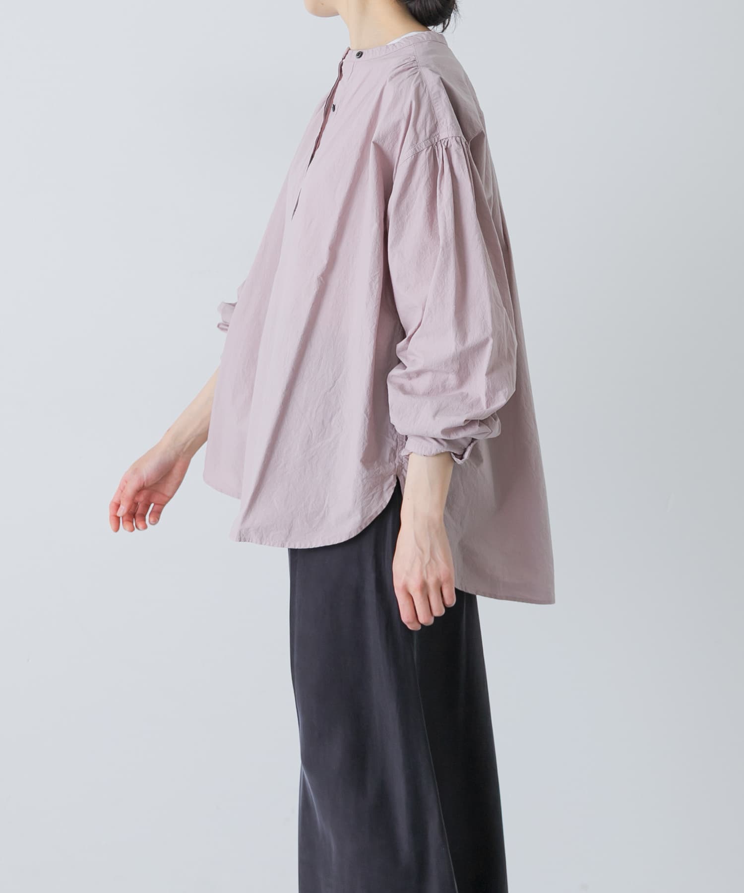 オーバーダイプルオーバーシャツ