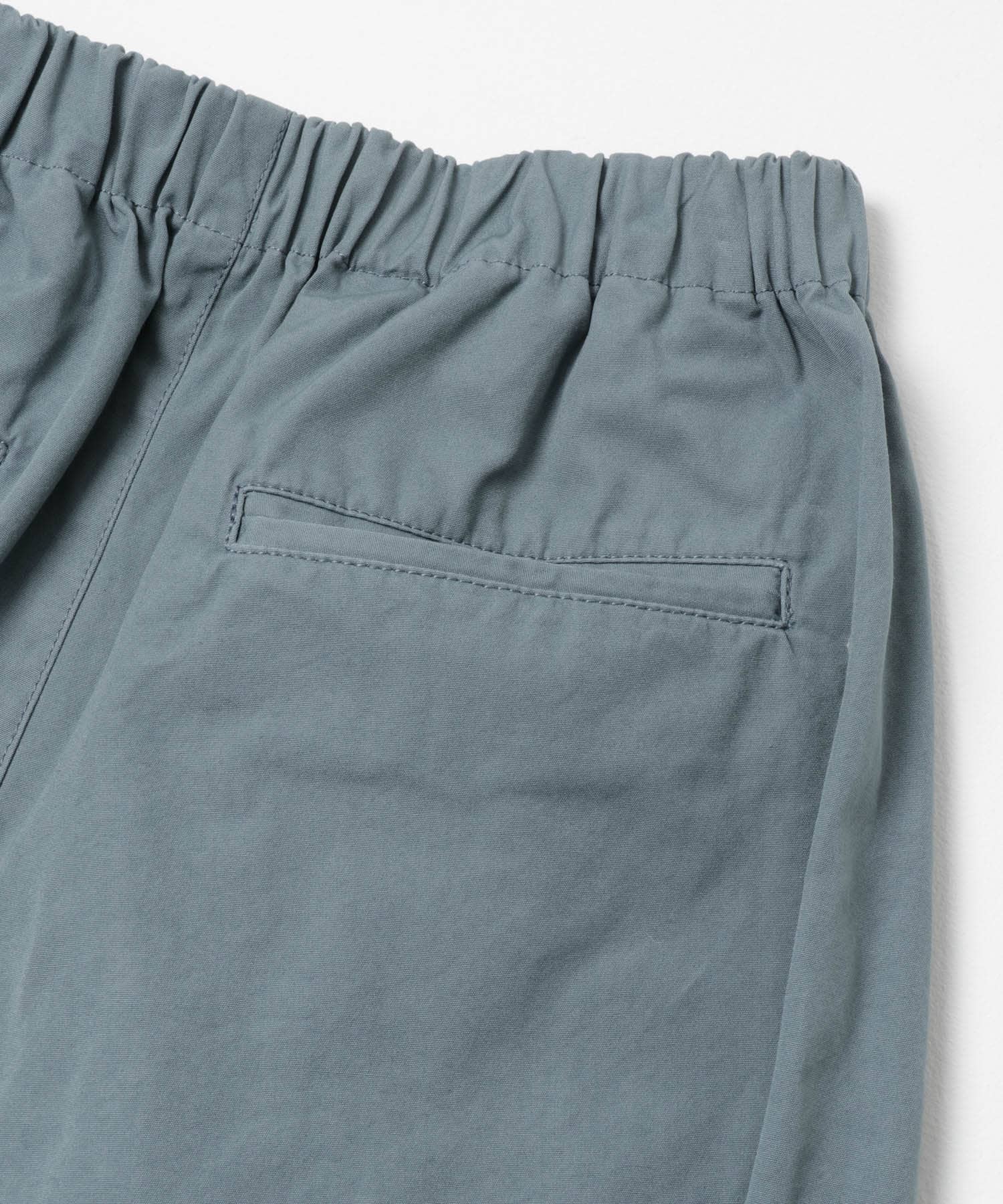 コットンテーパードイージーパンツ BLUE Free