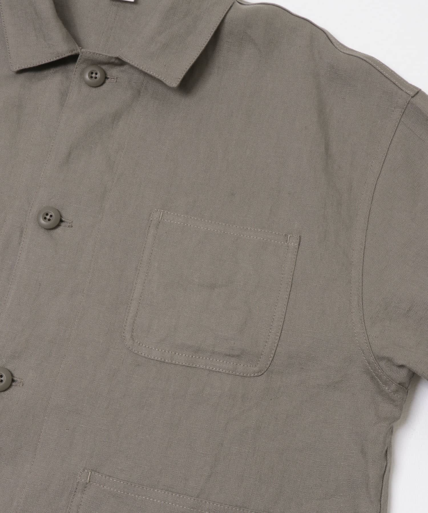 『ユニセックス』リネンカバーオール GREGE 1