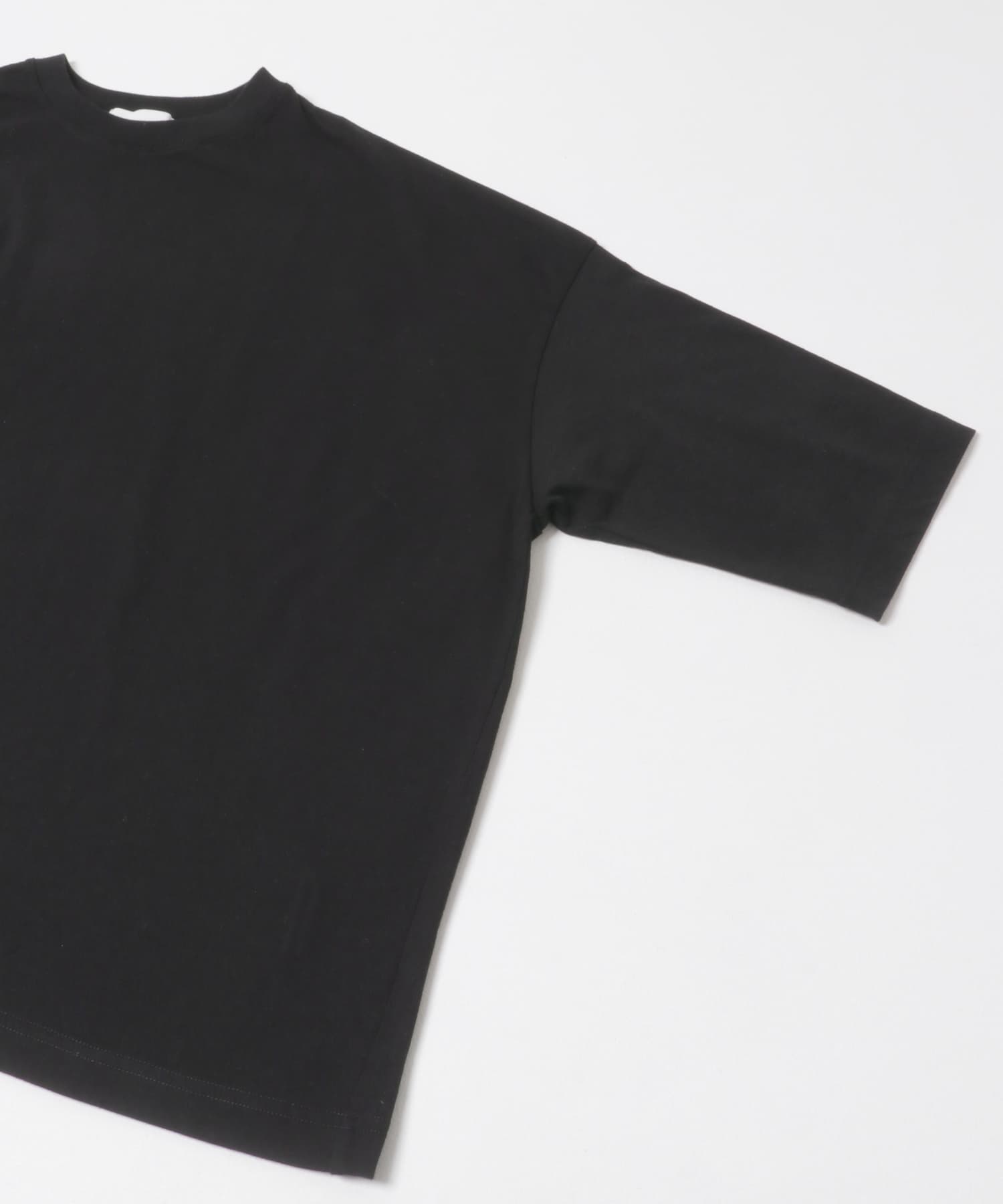 ワイド6分袖プルオーバー INK BLACK Free