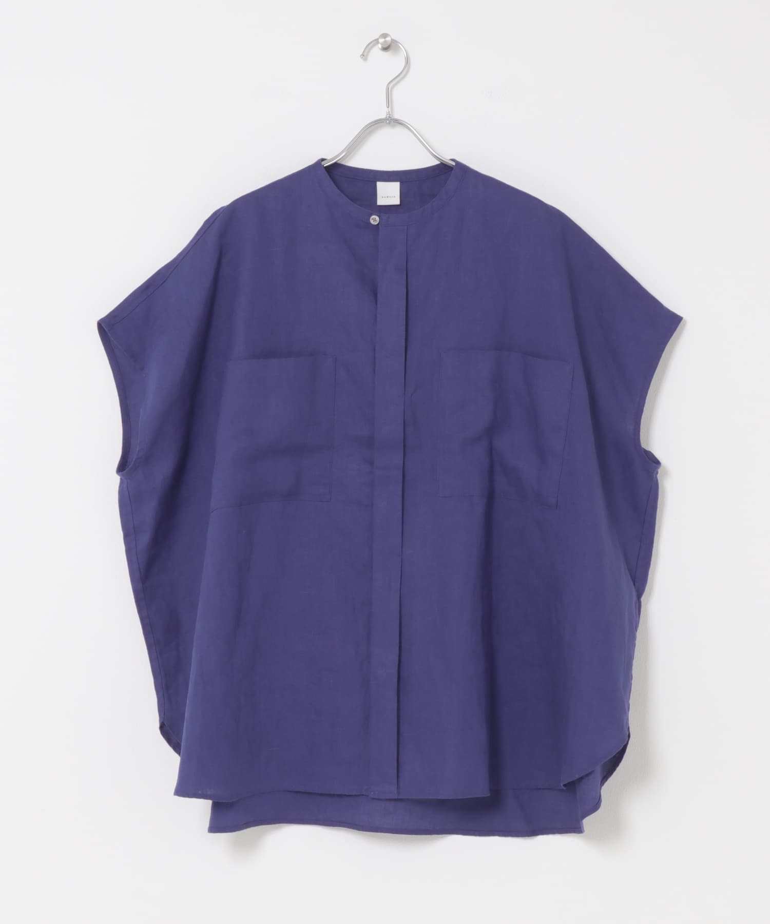 リネンWポケットフレンチシャツ(Free BLACK): トップス｜URBAN