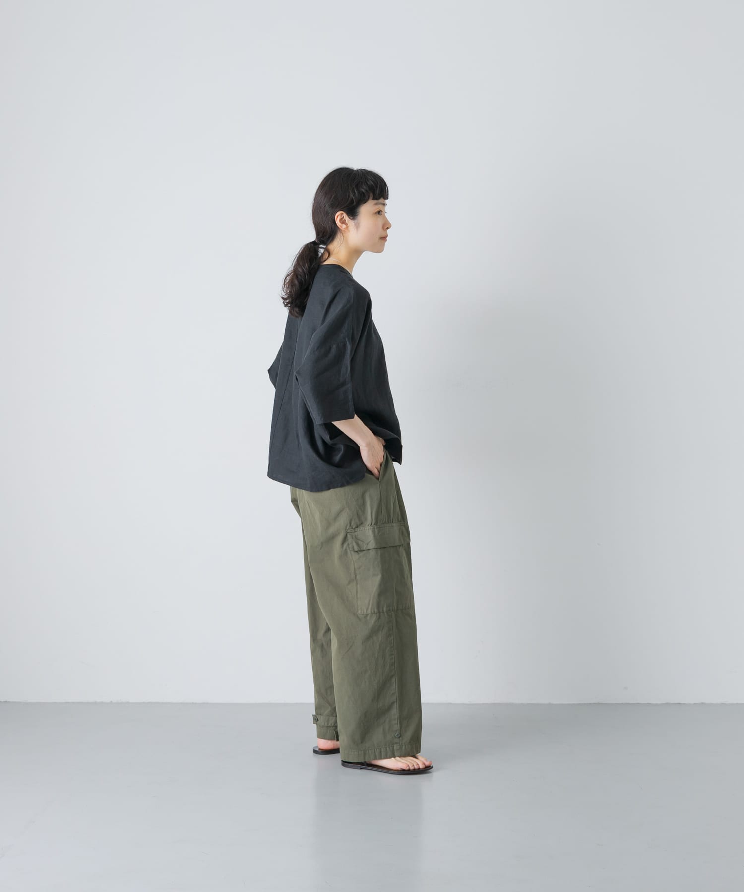 身長：162cm サイズ：Free
