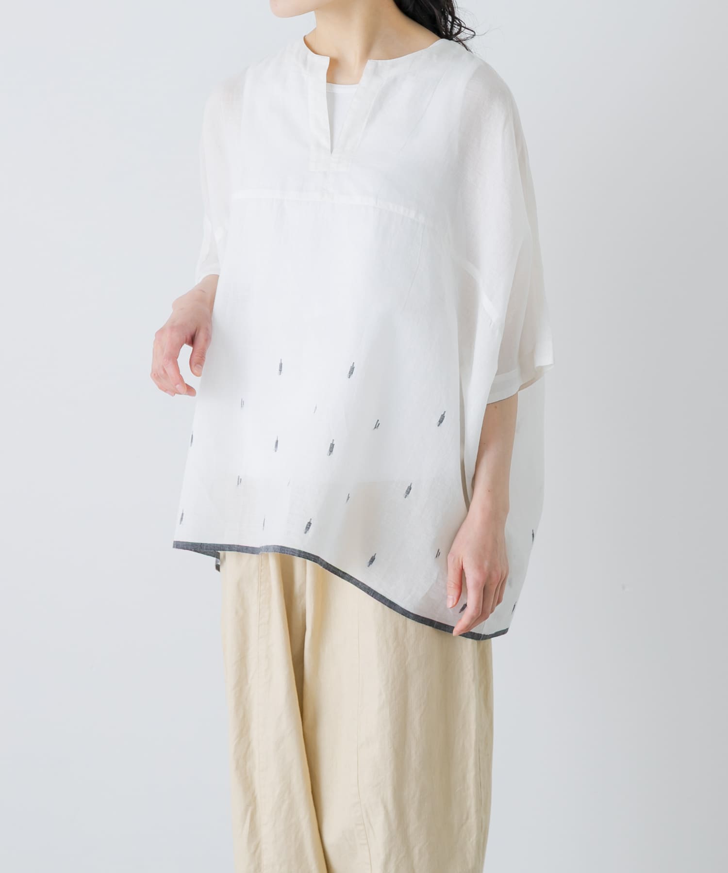 ジャムダニワイドプルオーバー