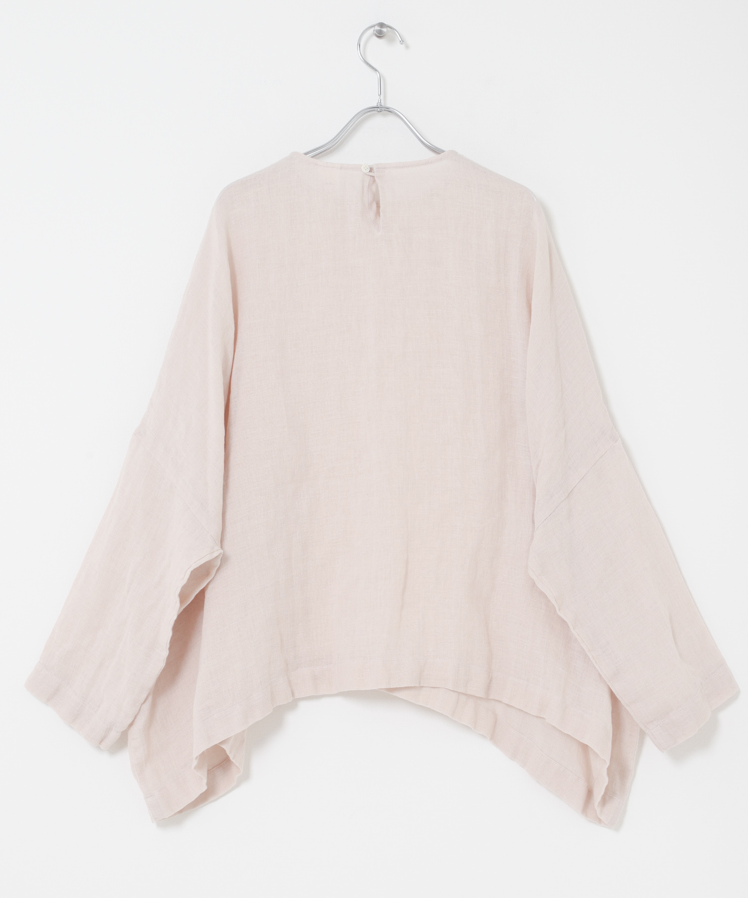 リネンボイルワイドプルオーバー PINK Free