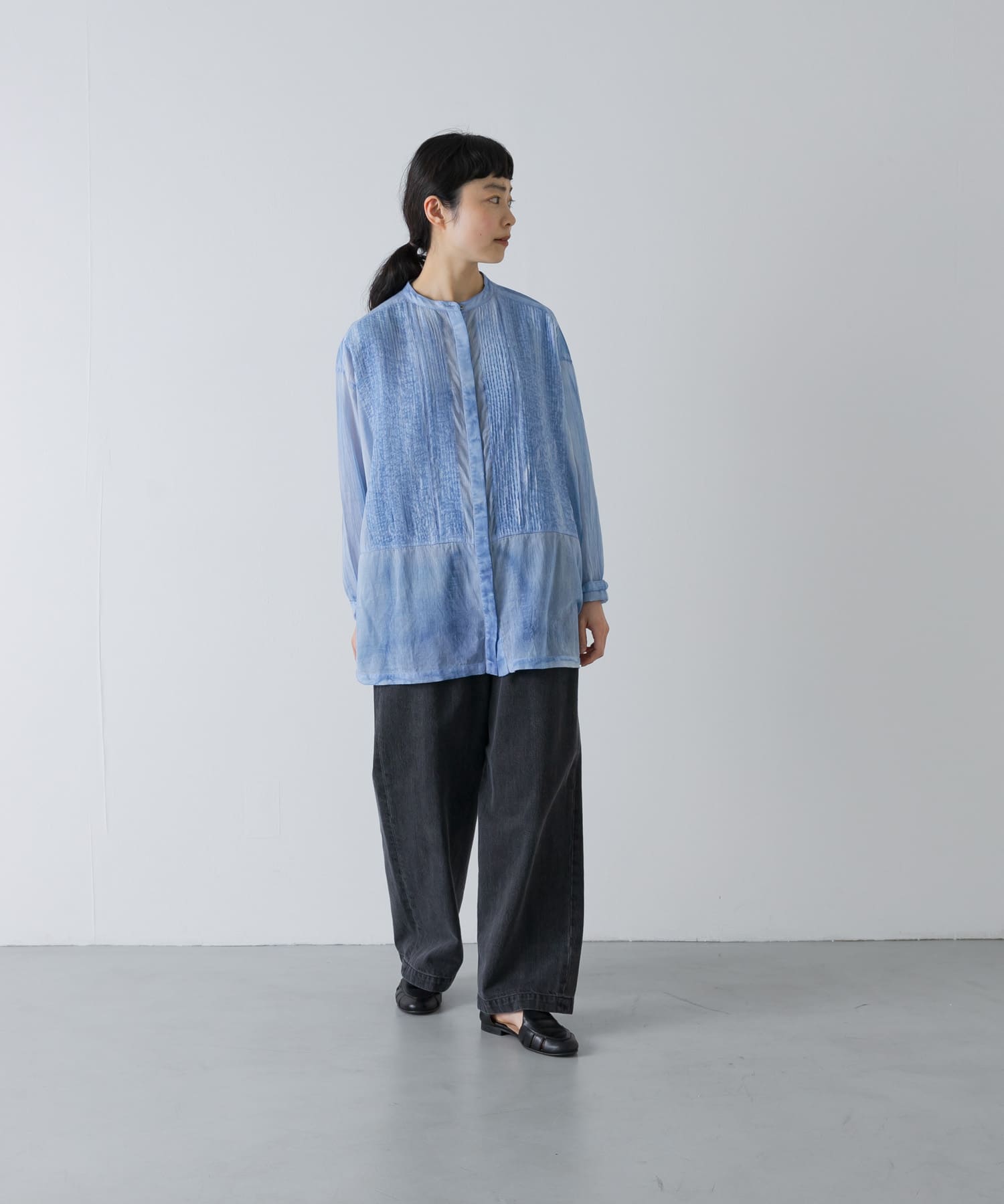 ピグメントダイボザムシャツ(Free L.BLUE): トップス｜URBAN RESEARCH