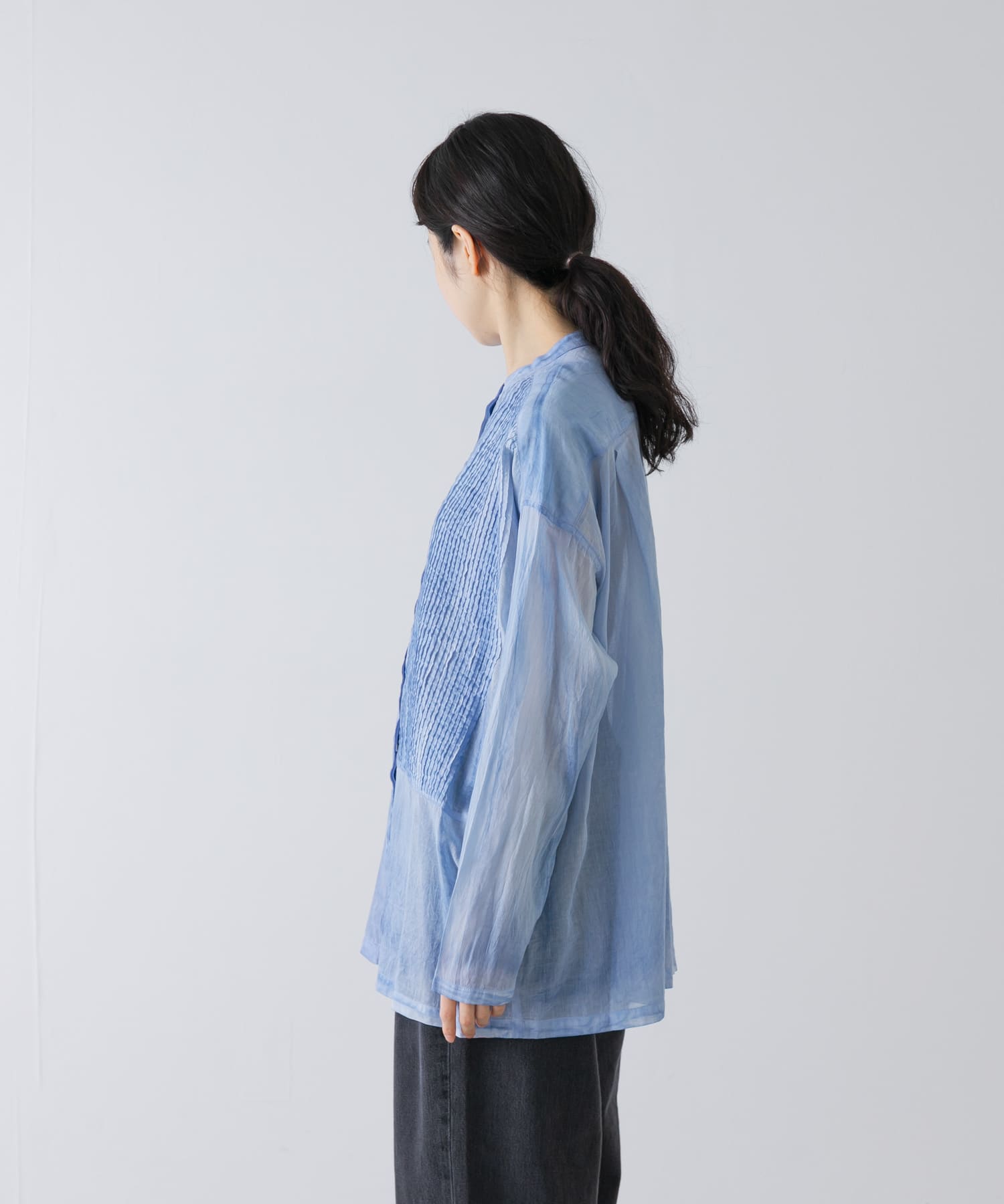 ピグメントダイボザムシャツ(Free L.BLUE): トップス｜URBAN RESEARCH