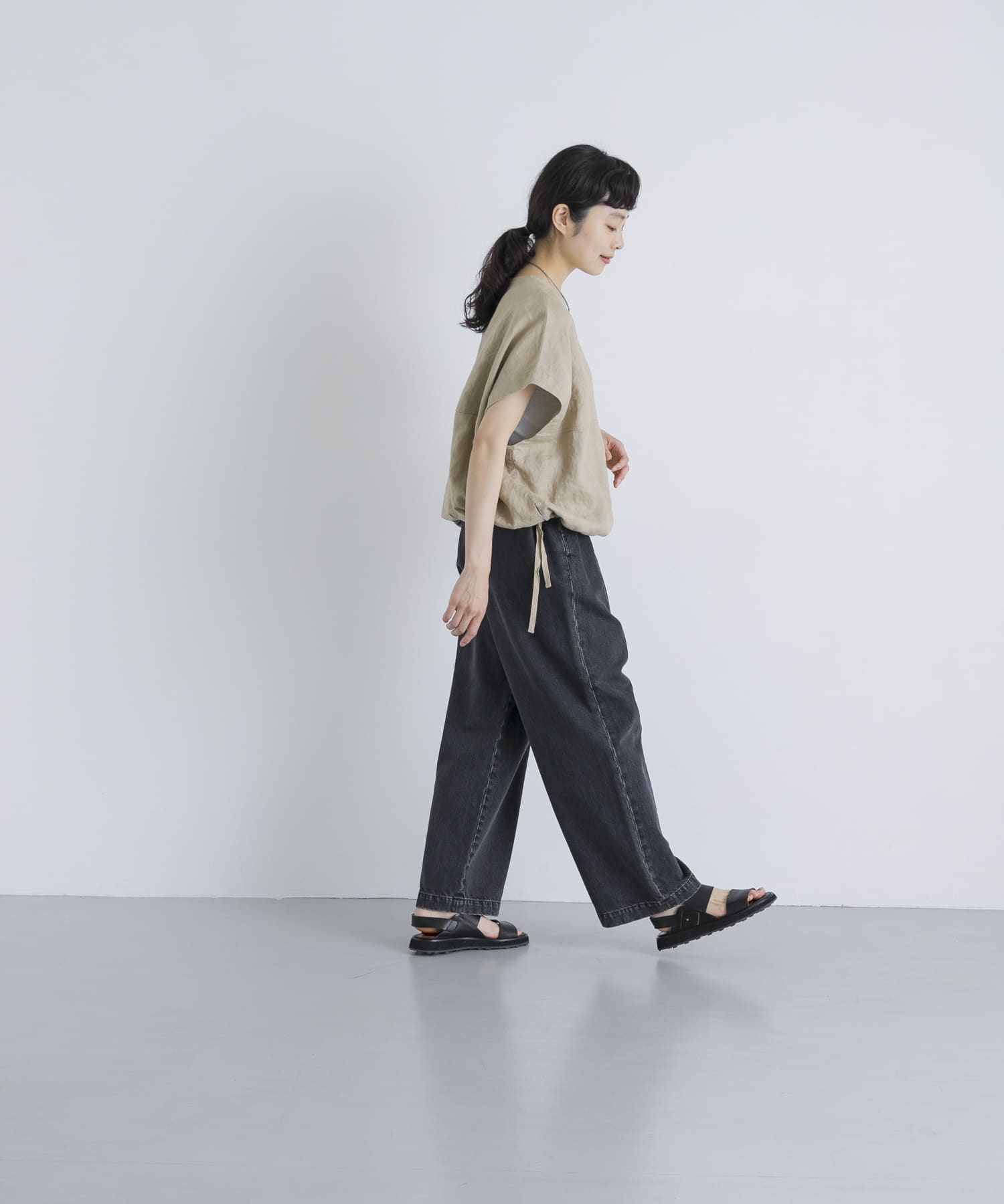リネンサークルプルオーバー(Free BEIGE): トップス｜URBAN RESEARCH