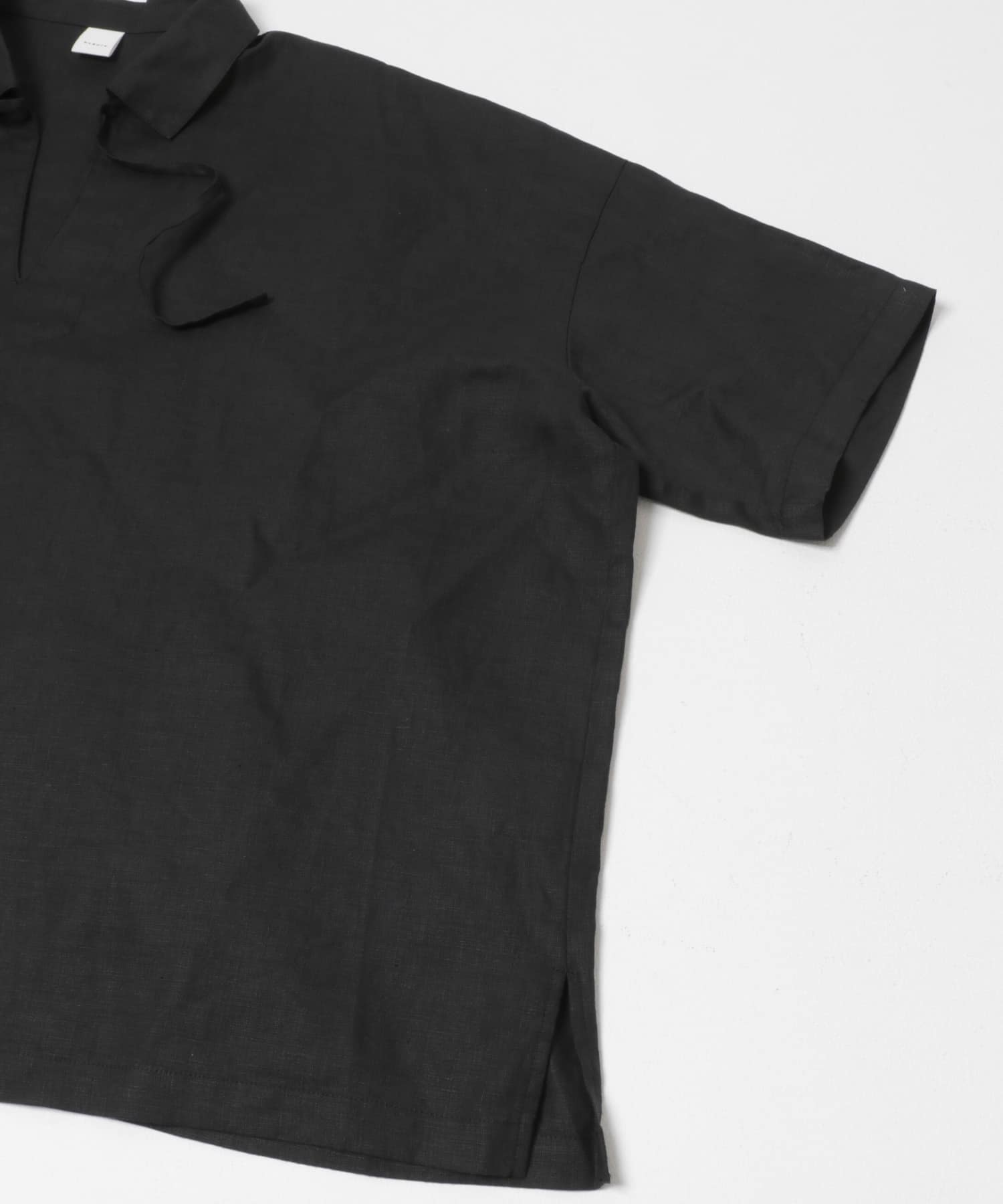 リネンスキッパーシャツ BLACK Free