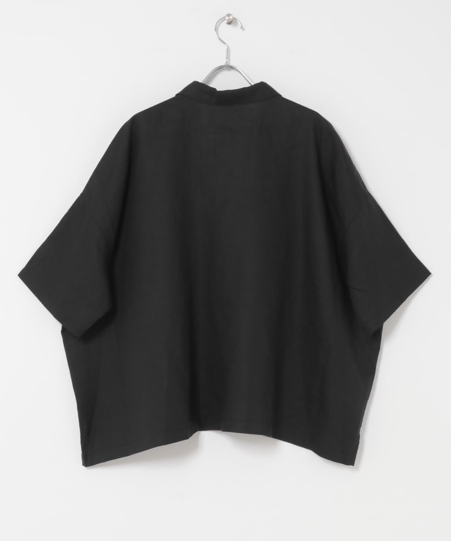 リネンスキッパーシャツ BLACK Free