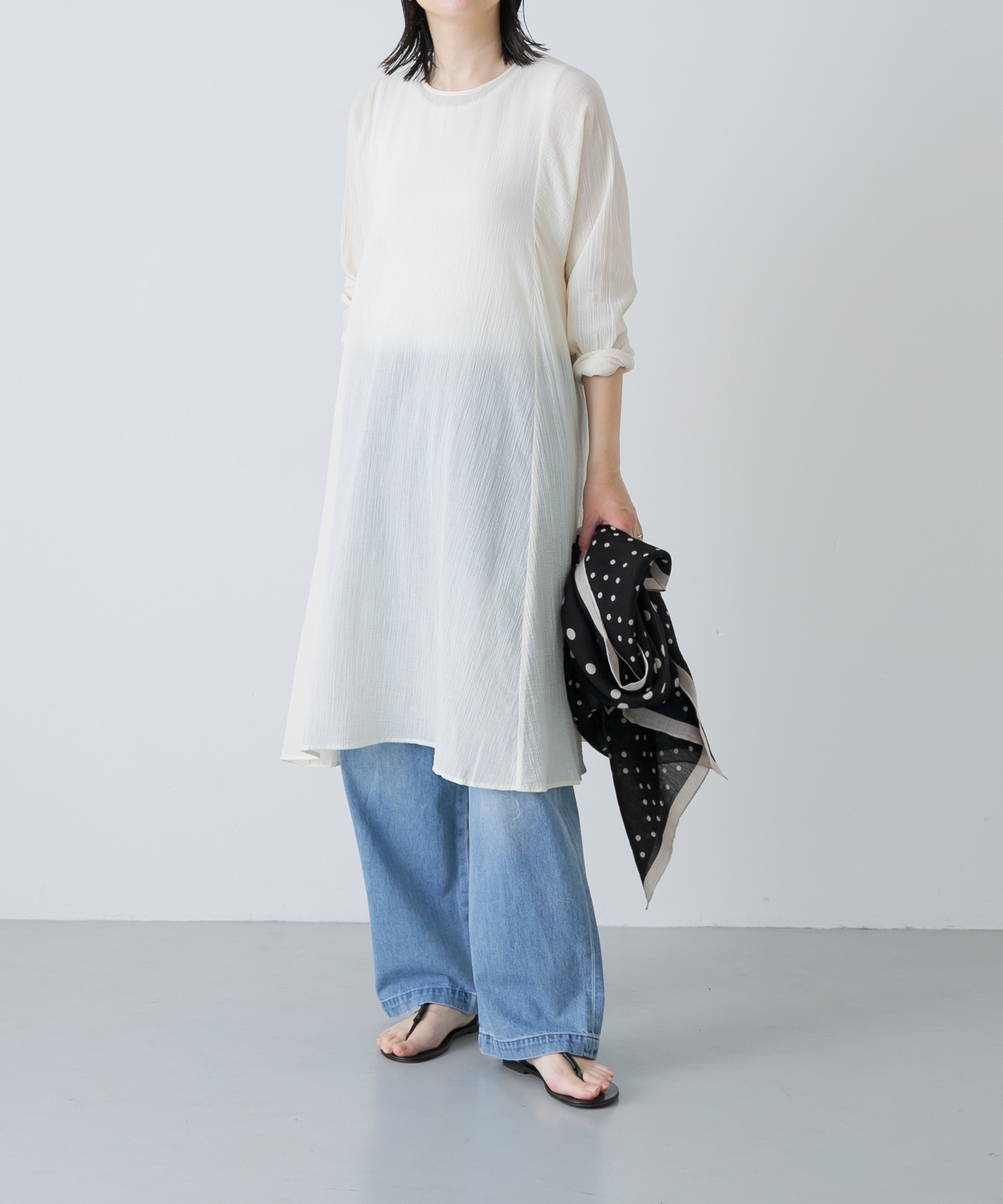 ボイルフレアチュニック