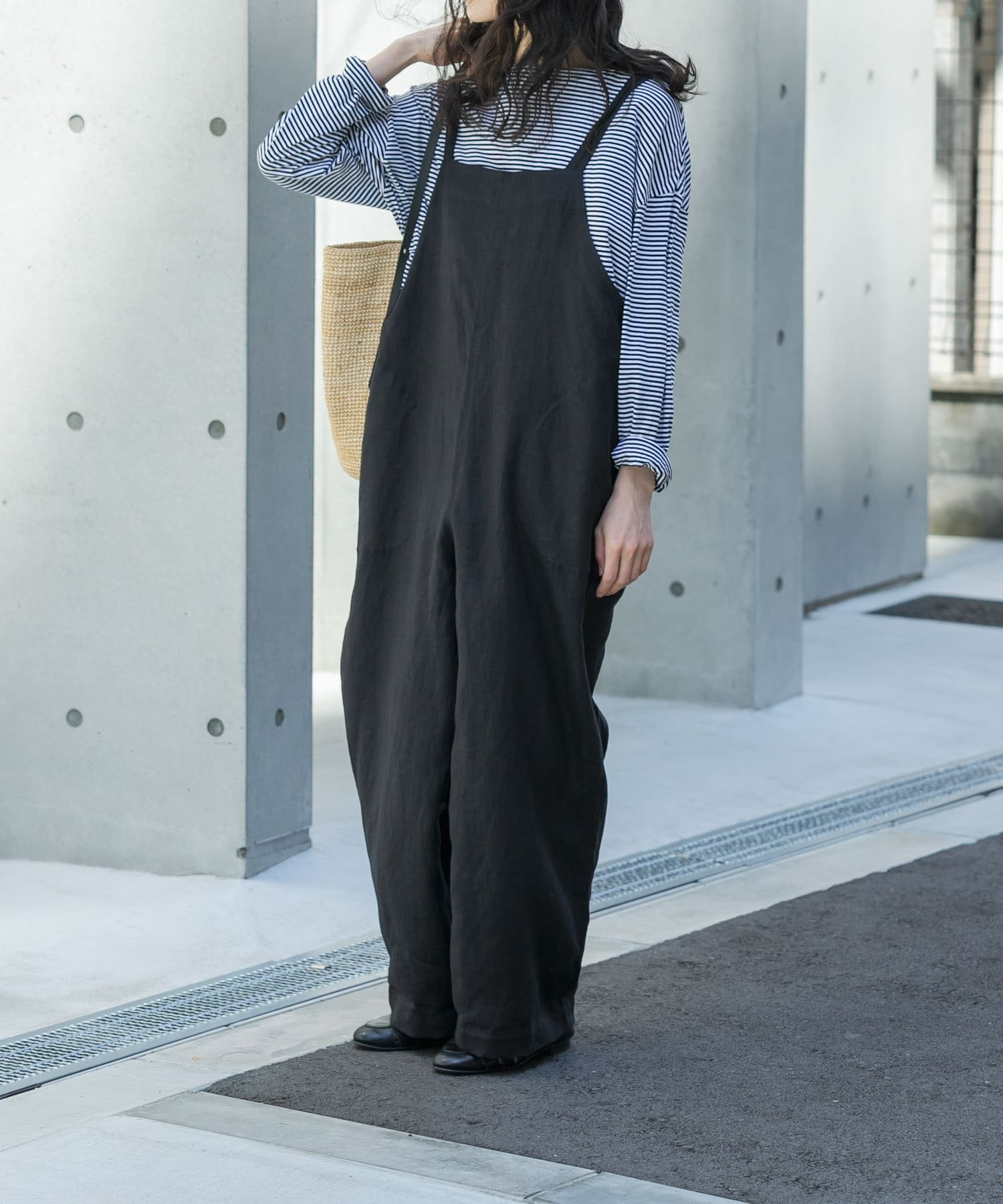 リネンサロペット