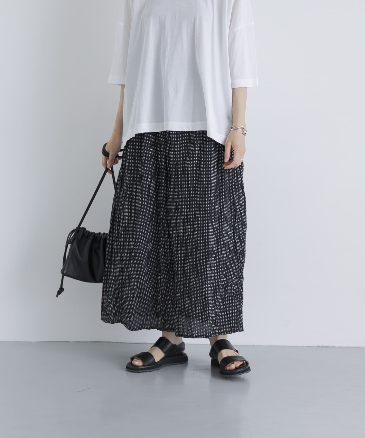 身長：162cm サイズ：Free