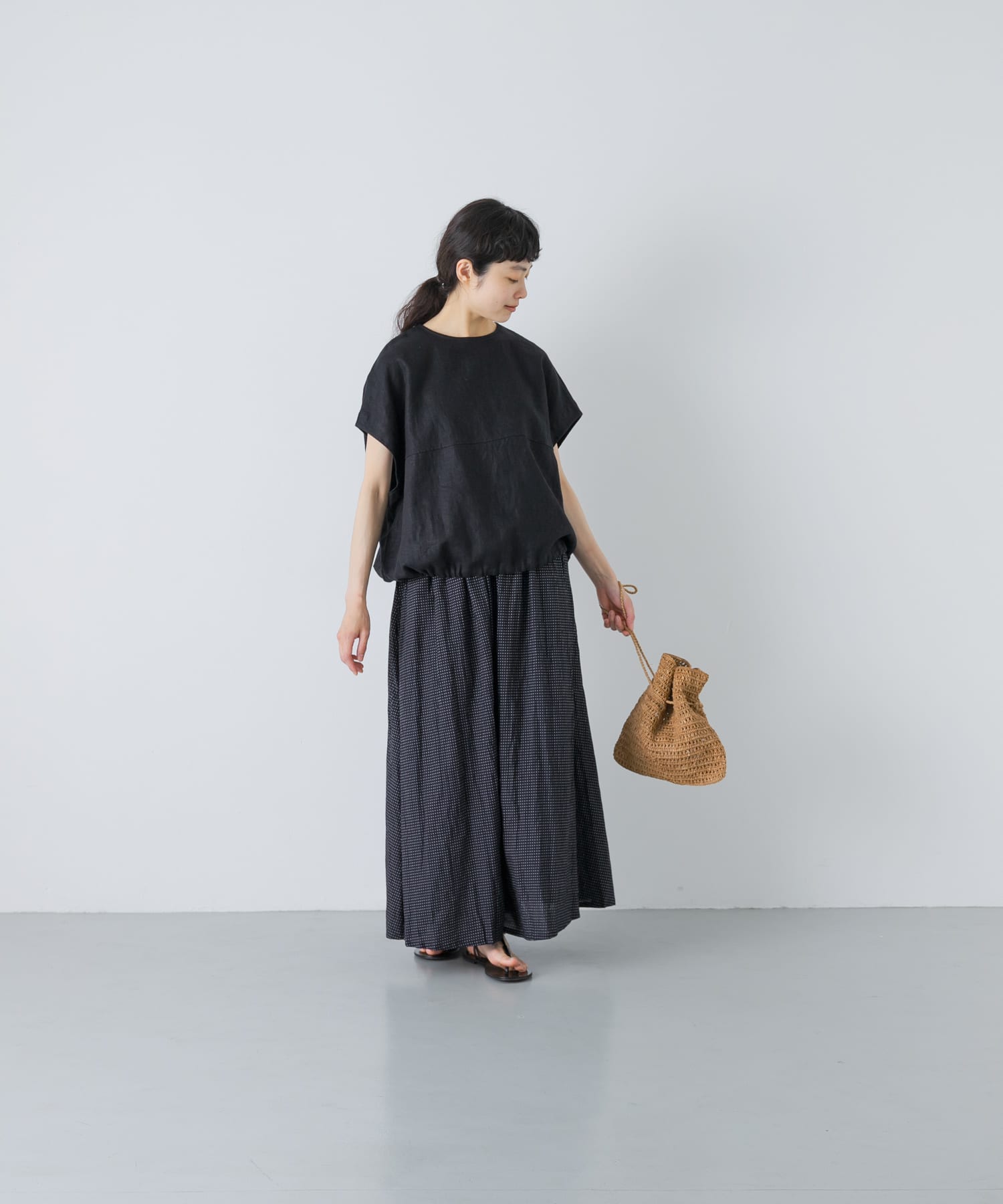 身長：162cm サイズ：Free