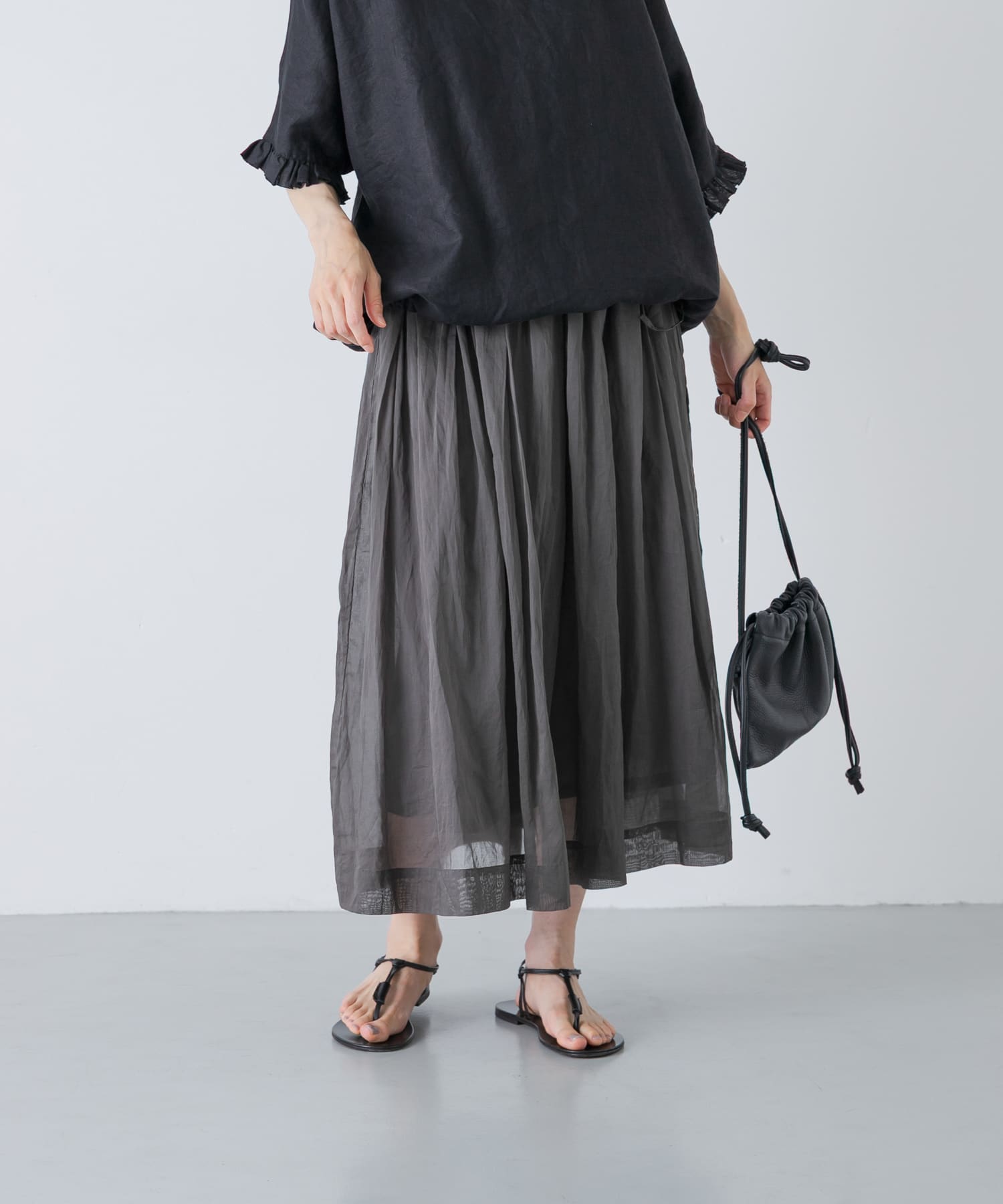 身長：162cm サイズ：Free