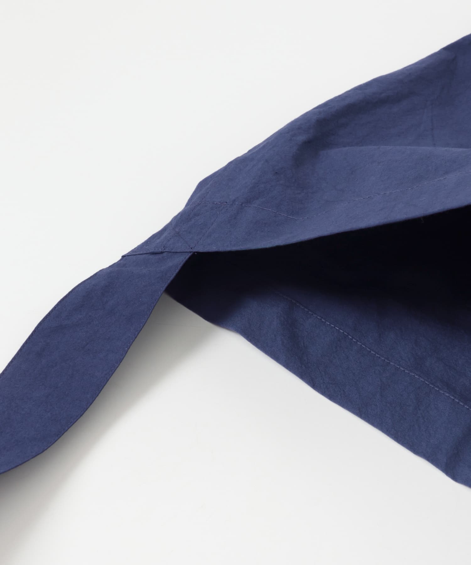 コットンショルダーバッグ BLUE Free