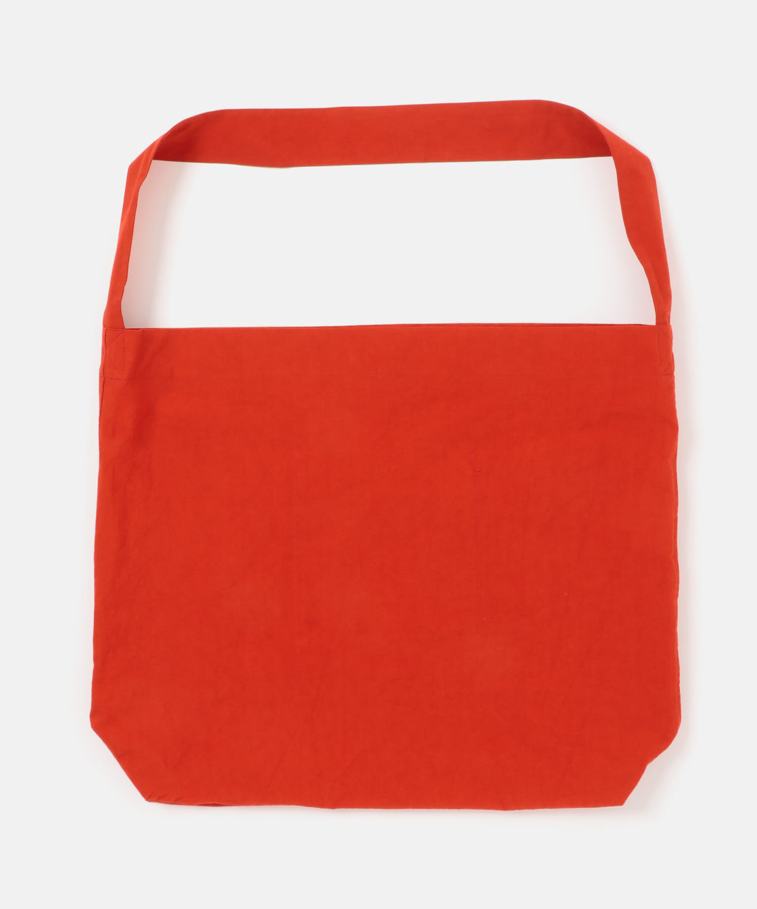 コットンショルダーバッグ RED Free