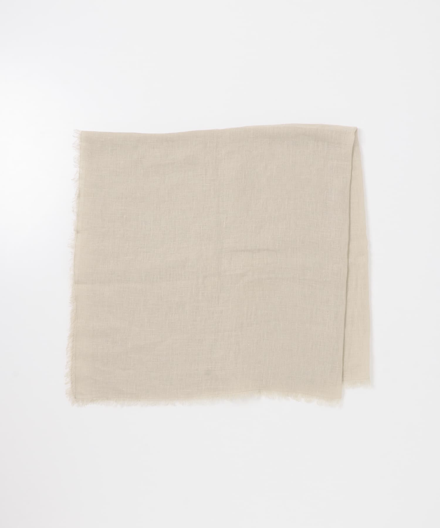 リネンスクエアストール NATURAL Free