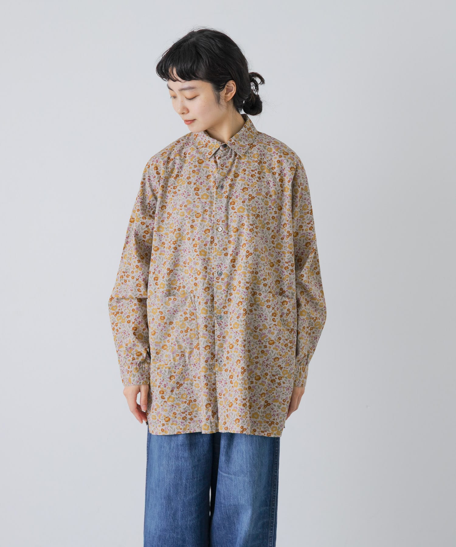 花柄オーバーダイシャツ(Free PINK): トップス｜URBAN RESEARCH公式
