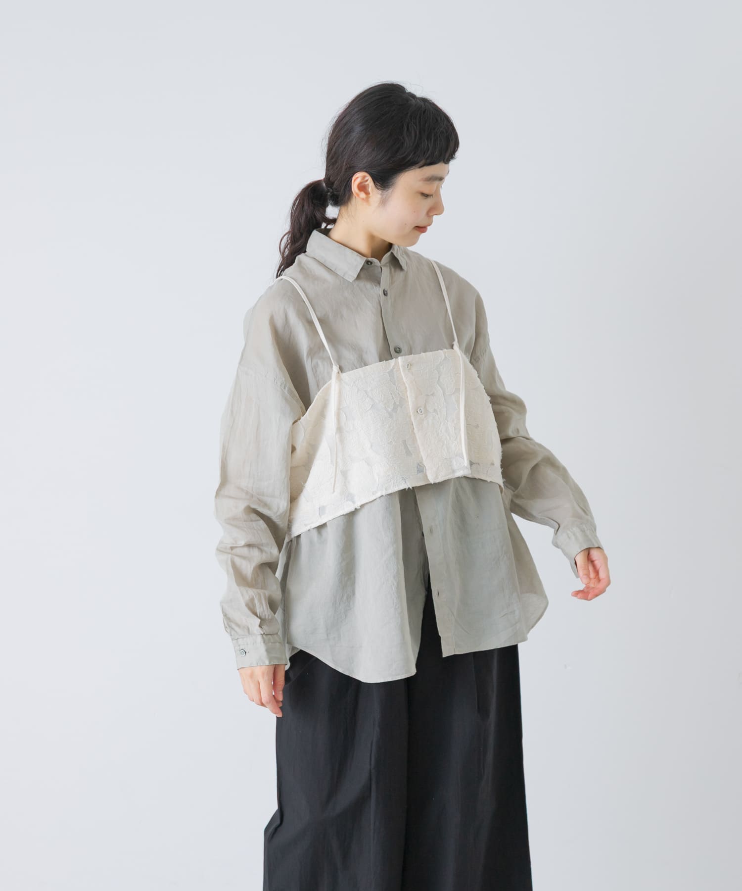 身長：162cm サイズ：Free