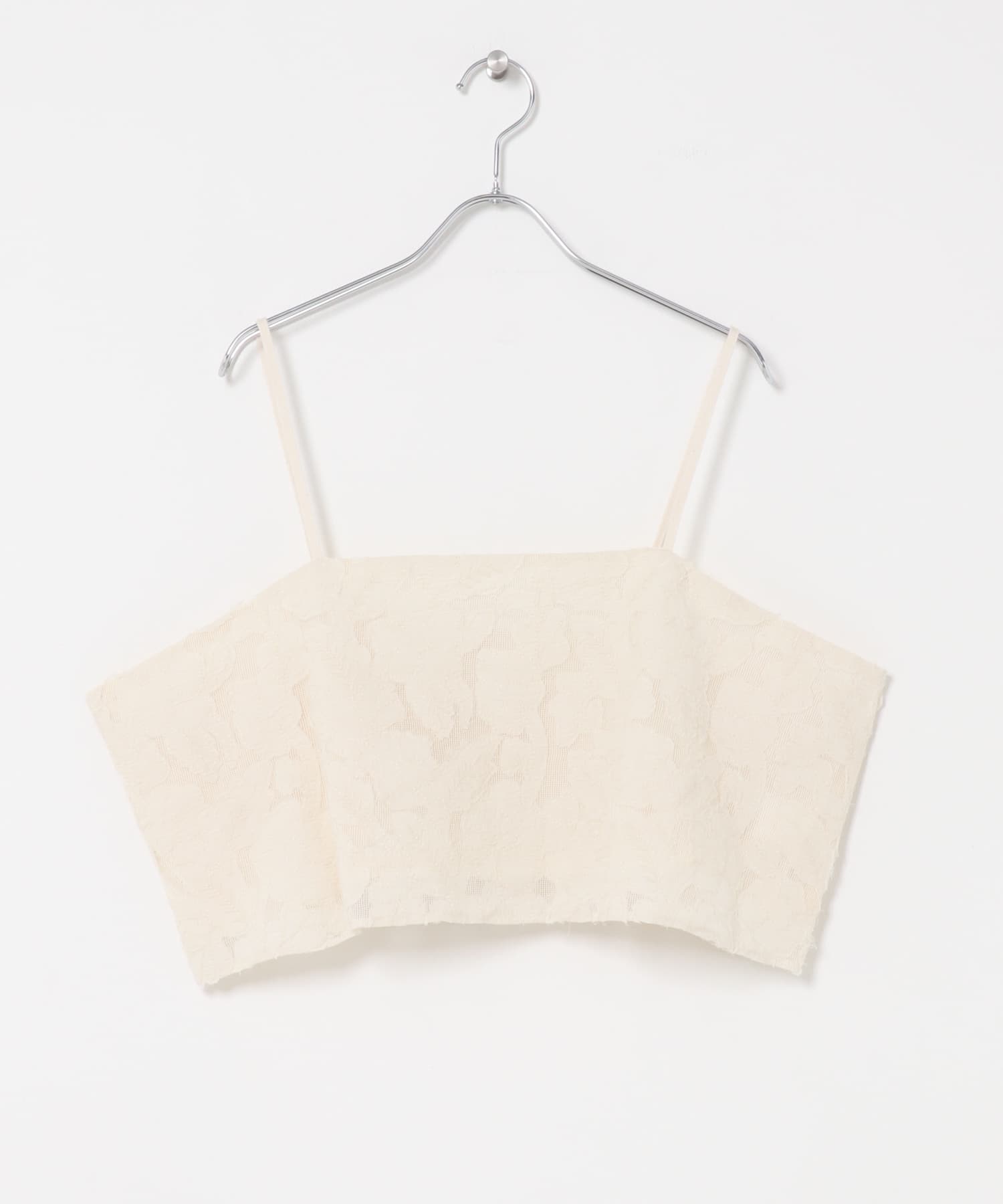 カッティング刺繍キャミソール IVORY Free