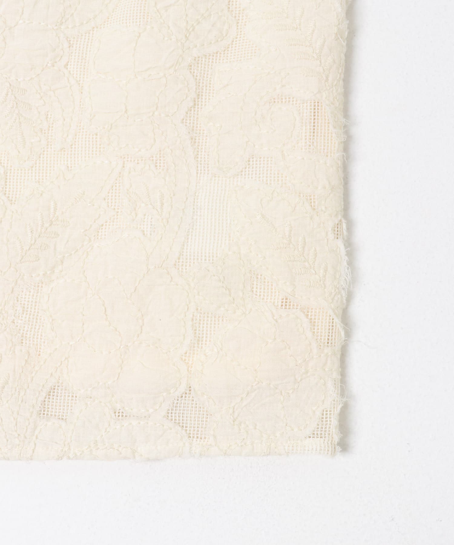 カッティング刺繍キャミソール IVORY Free