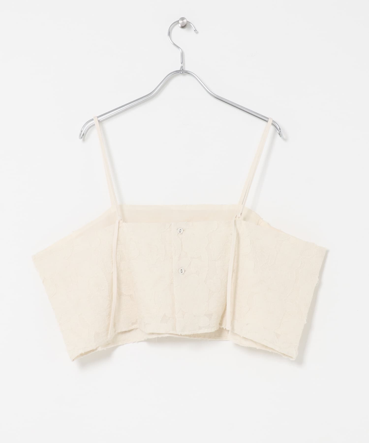 カッティング刺繍キャミソール IVORY Free