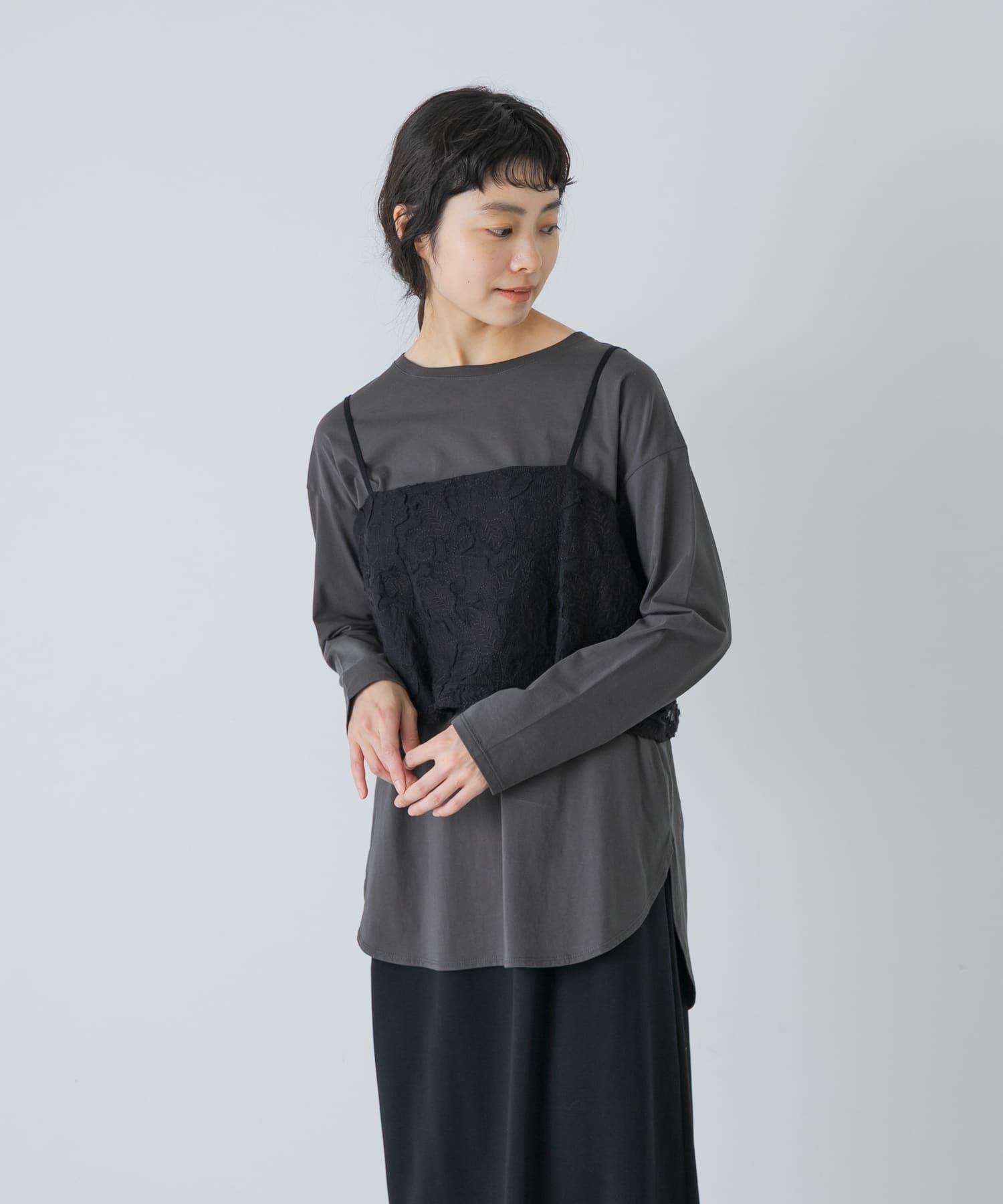 身長：162cm サイズ：Free