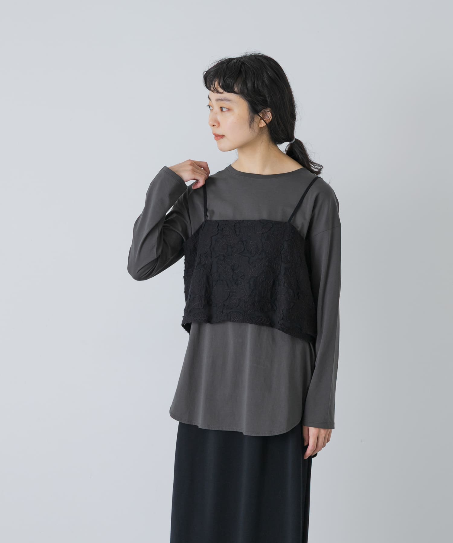 身長：162cm サイズ：Free