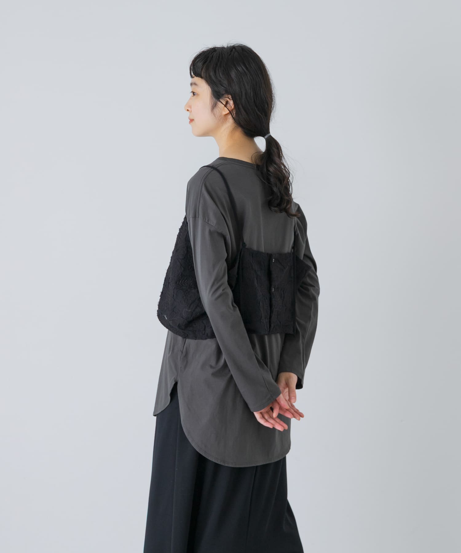 身長：162cm サイズ：Free