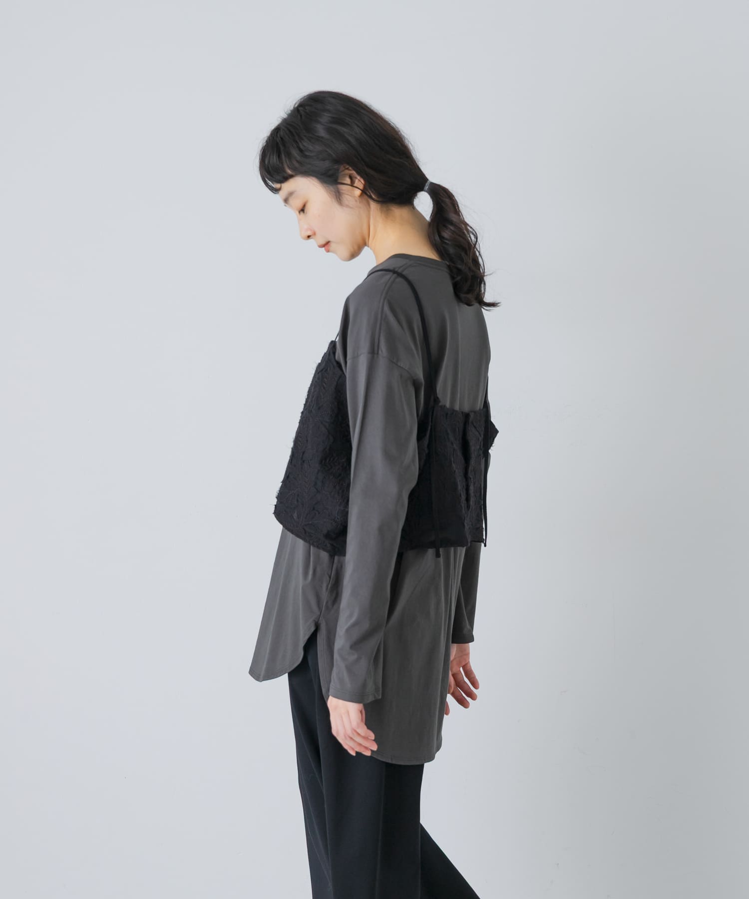 身長：162cm サイズ：Free