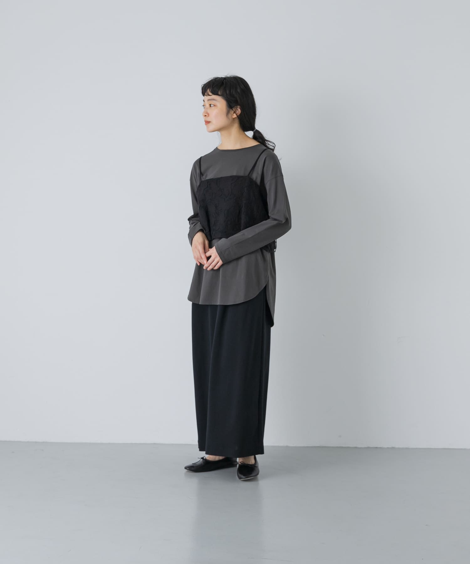 身長：162cm サイズ：Free